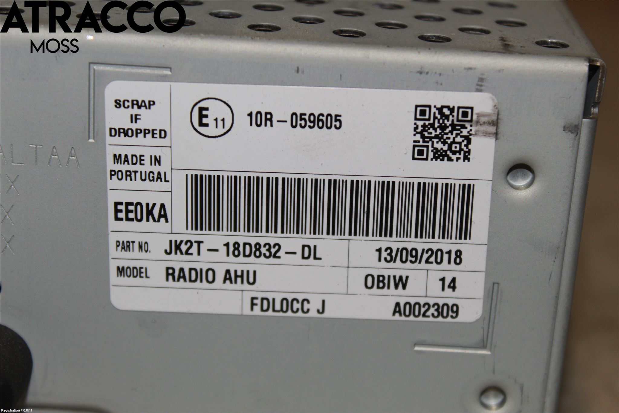 Ford TRANSIT SKÅP/BUSS 14-22 Stereo Radio