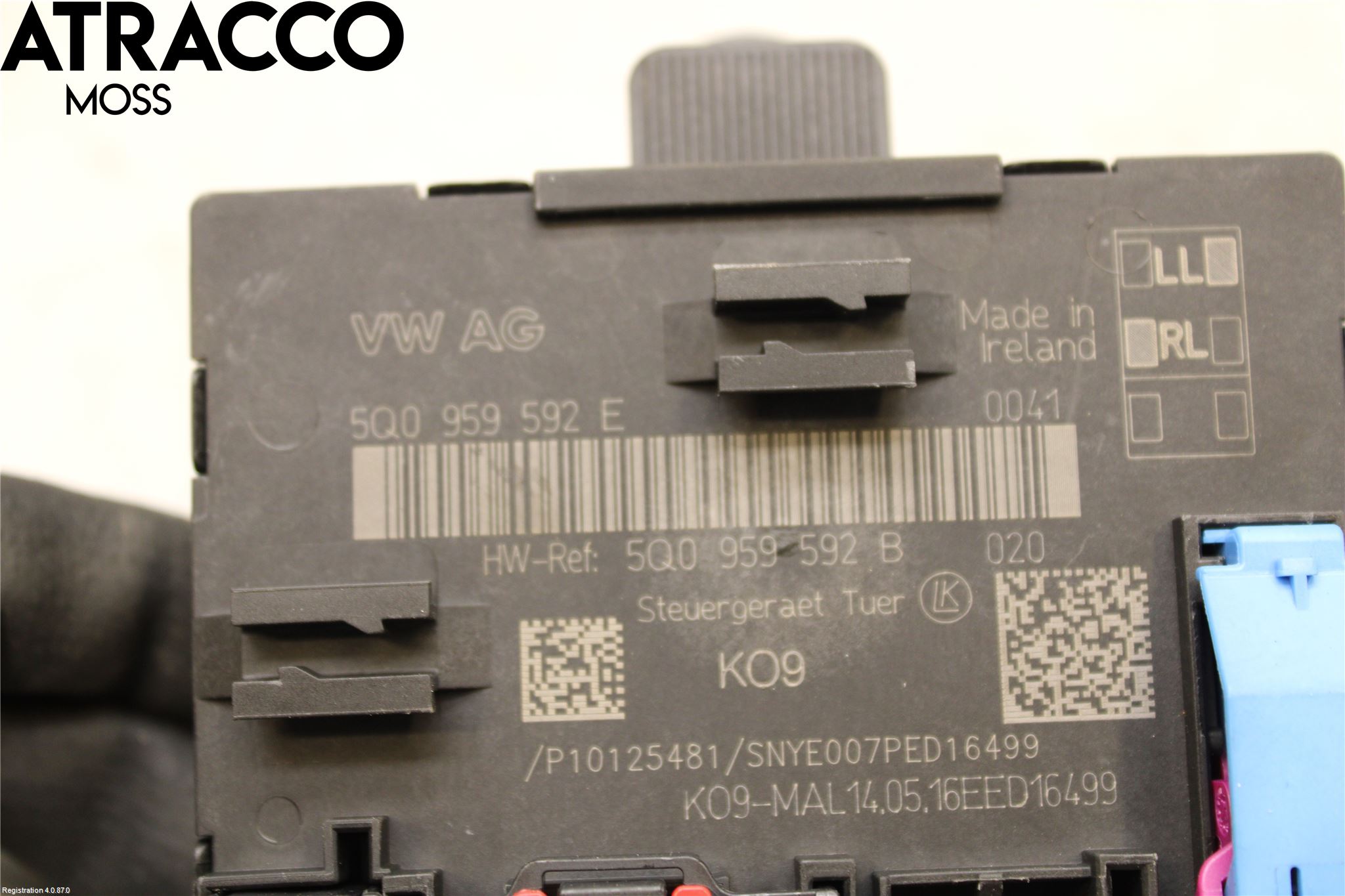 Volkswagen VW GOLF / E-GOLF VII 13-20 Styreenhet Dør