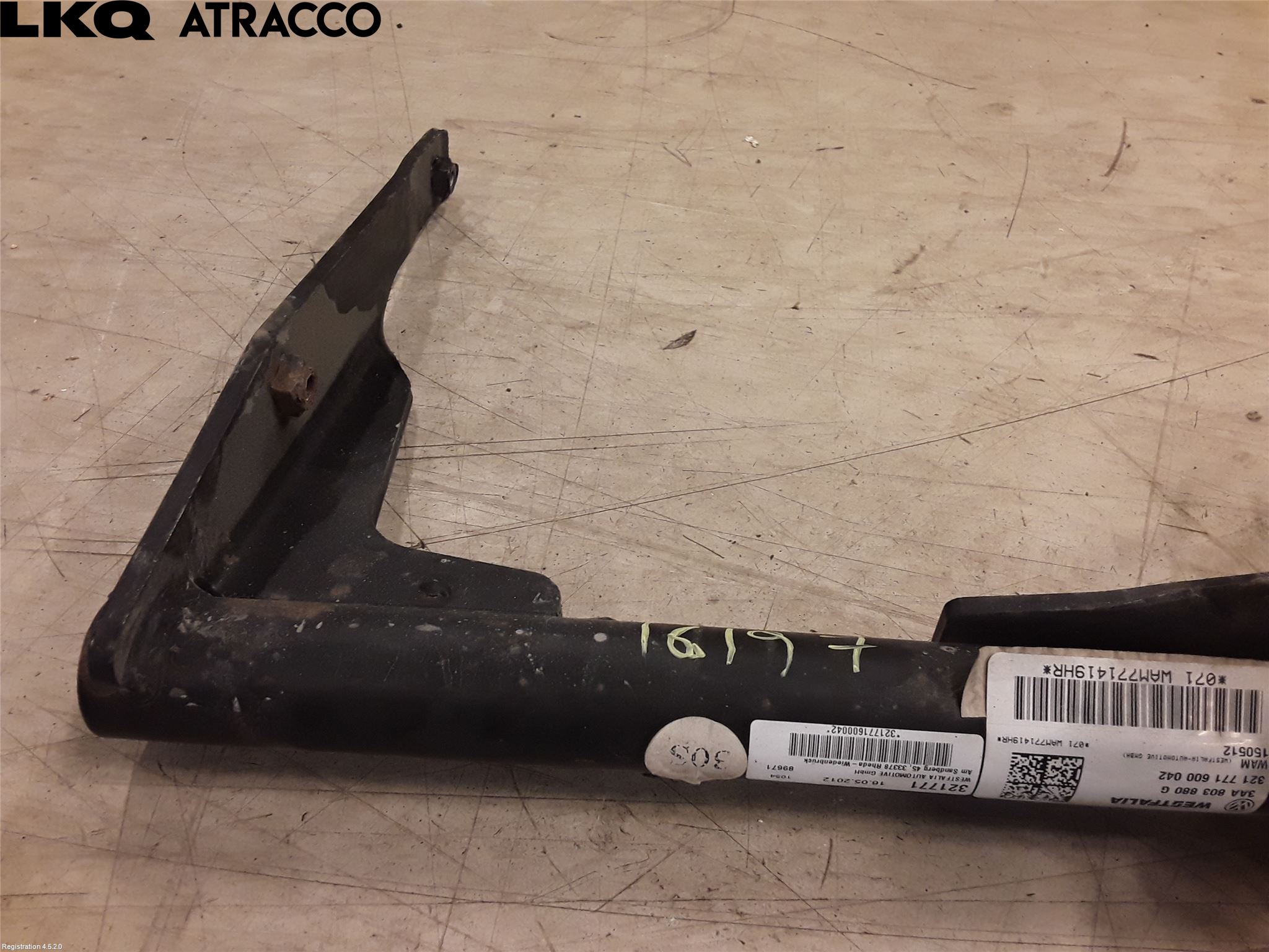 Volkswagen VW PASSAT 11-14 Tilhengerfeste