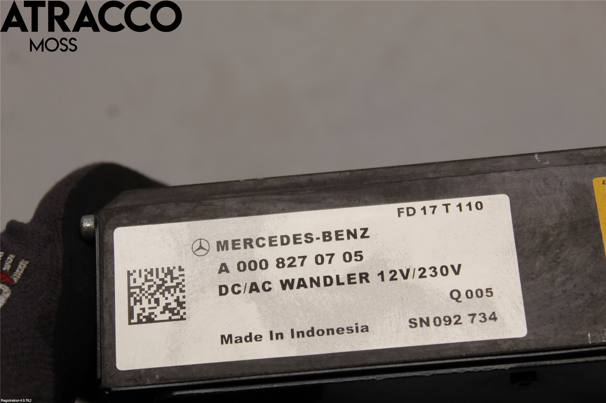 Mercedes-Benz MB S-KLASS (W222) 13-20 Rele Spenningsomformer