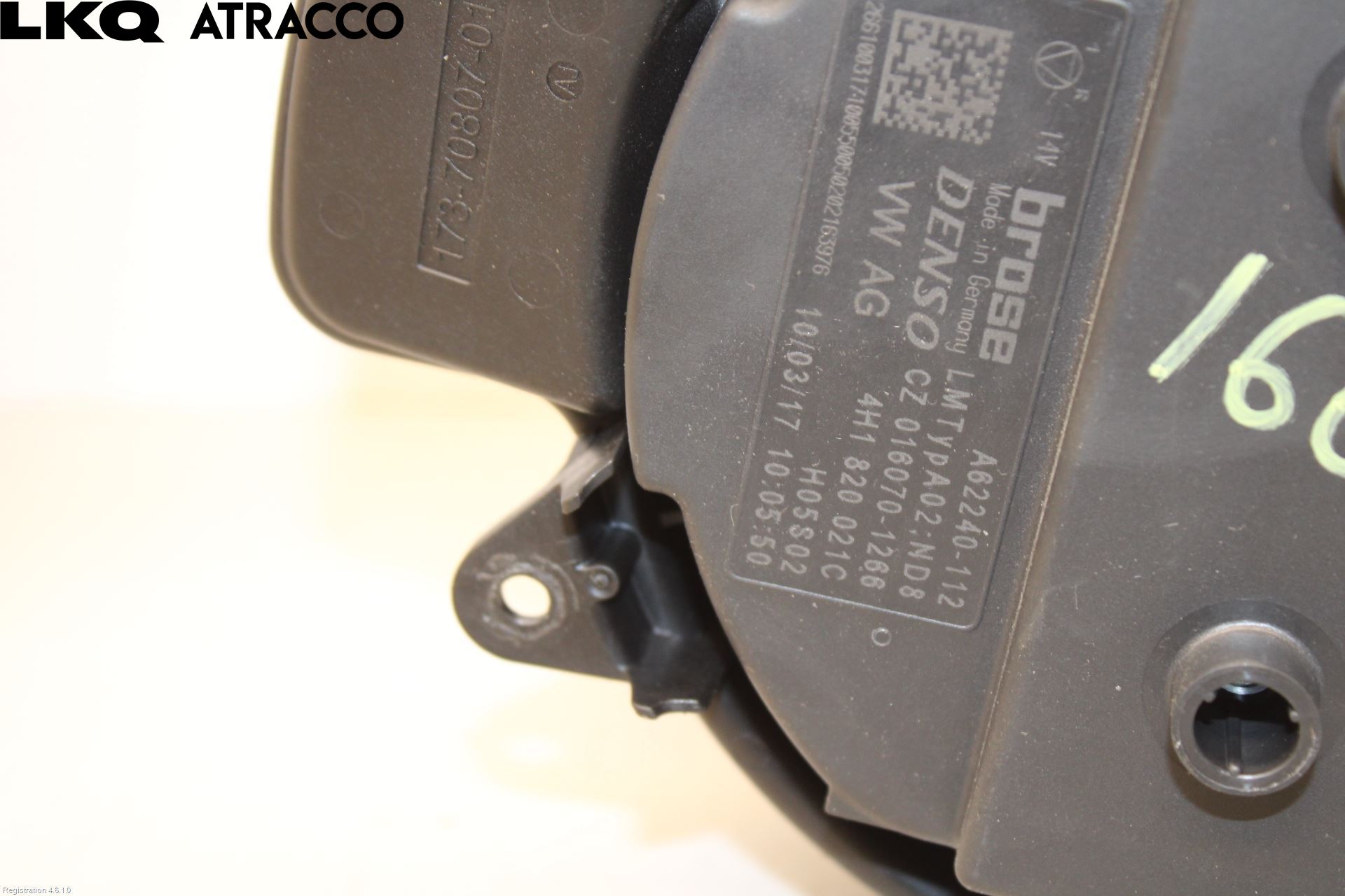 Audi A6 ALLROAD 12-18 Varme Ac Varmeapparatvifte