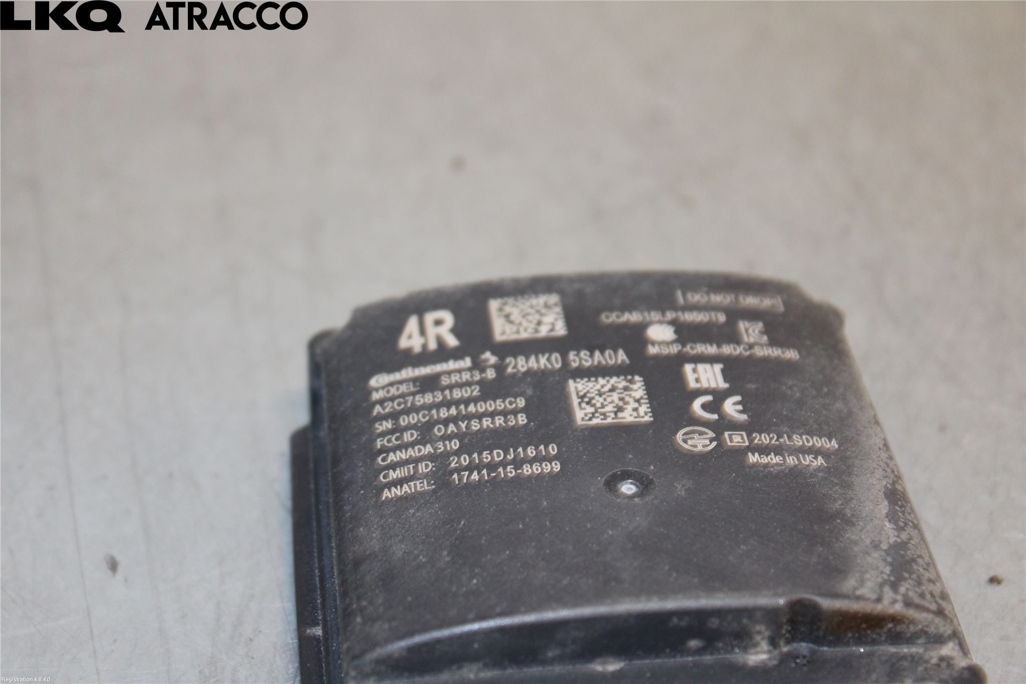 Nissan LEAF 18- Styreenhet Parkering