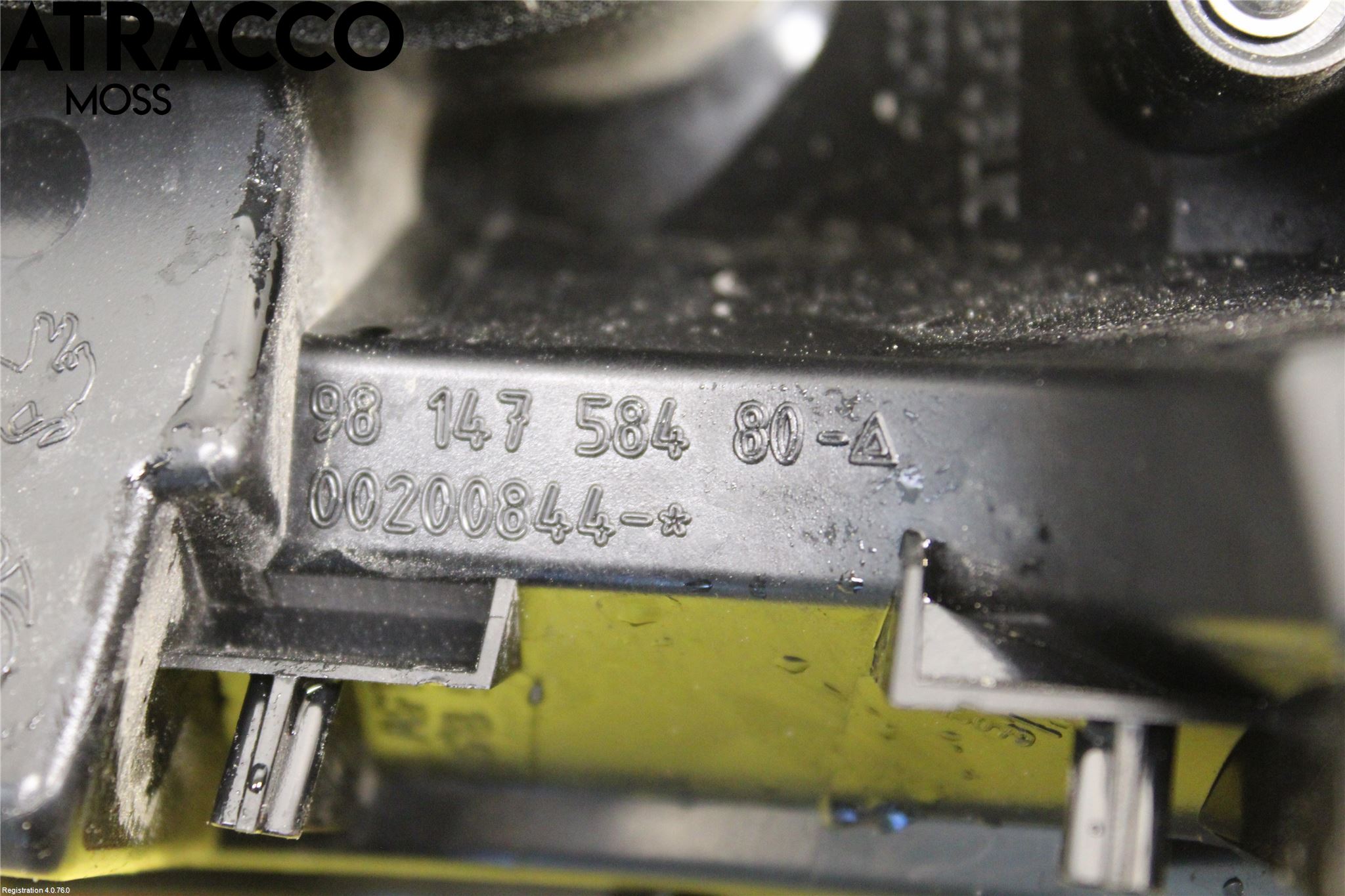 Peugeot 2008 13-20 Baklykt Venstre  På Luke(Indre