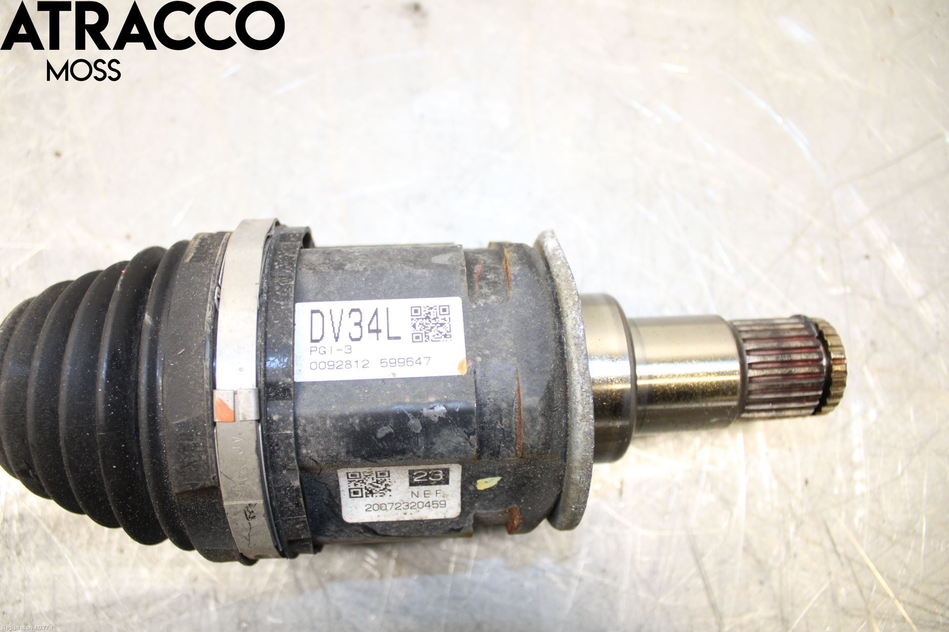 Toyota CAMRY 19-24 Drivaksel Foran Kompl Venstre