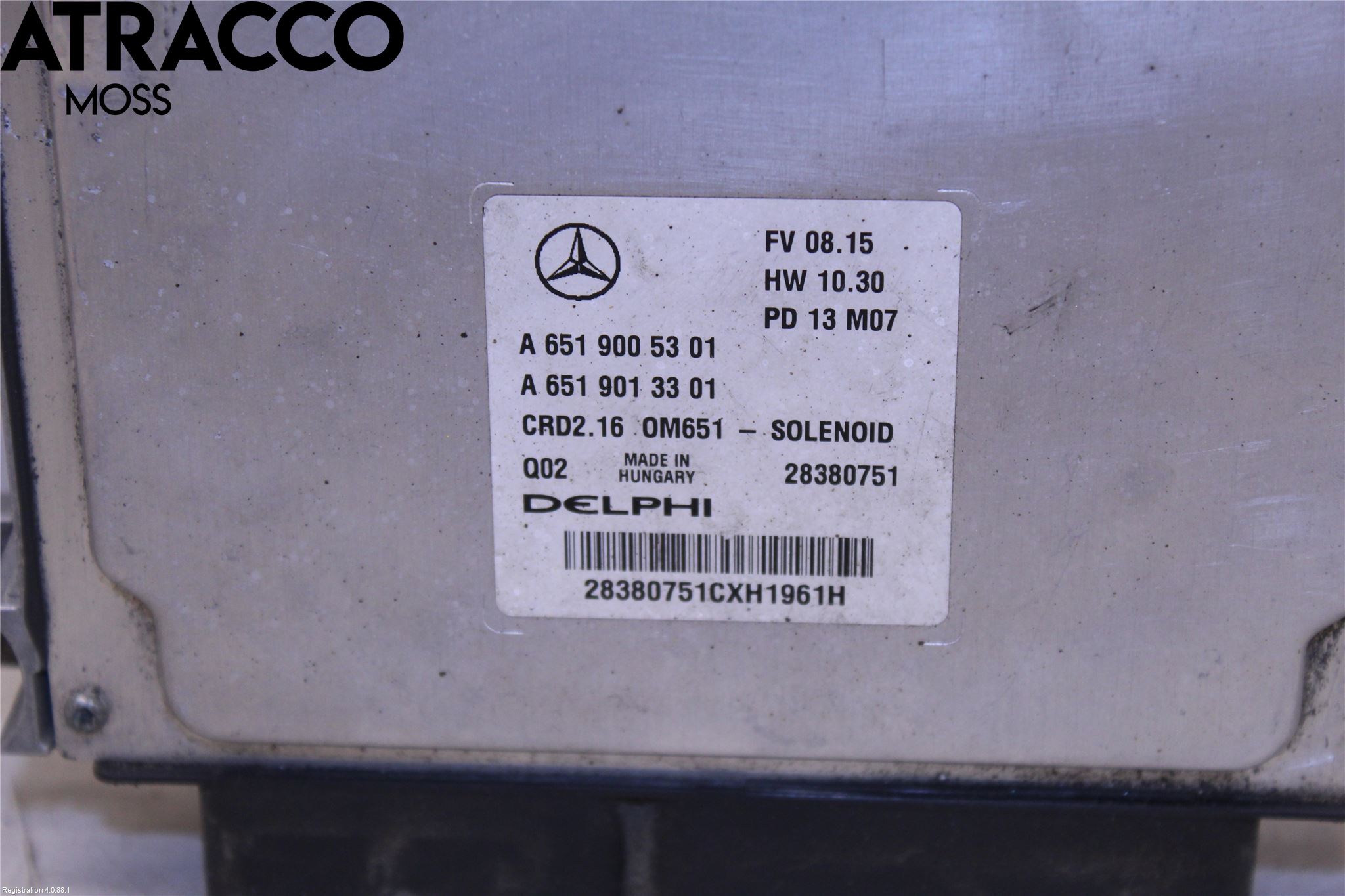 Mercedes-Benz MB E-KLASS (W212) 09-16 Styreenhet Innsprøytning