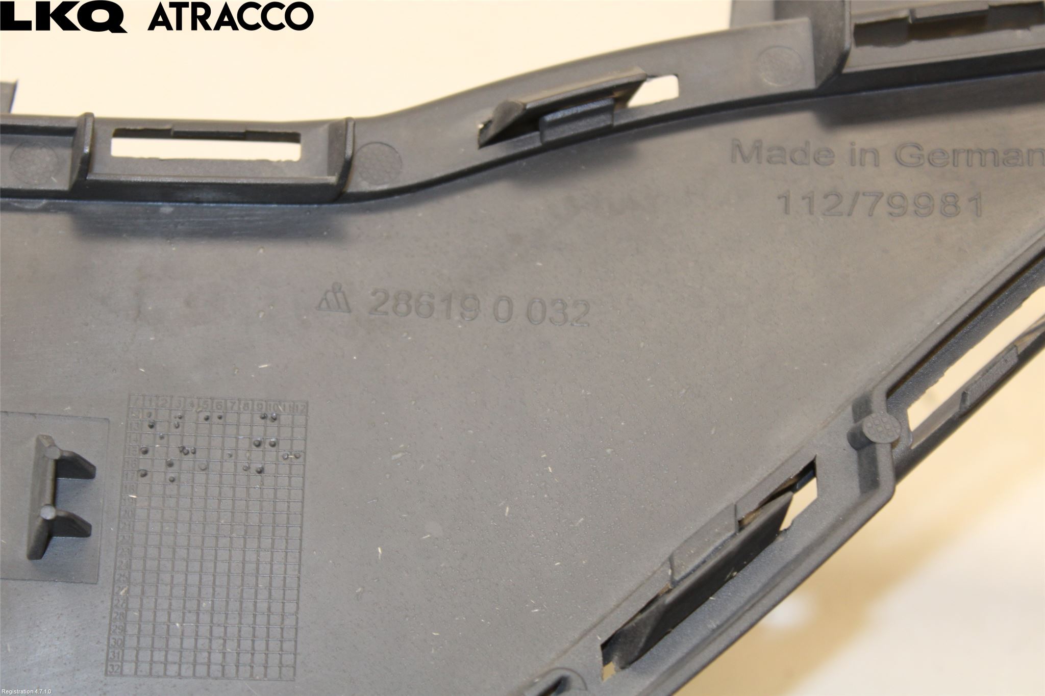 Mercedes-Benz MB B-KLASS (W246/W242) 12-19 Grill-Gitter