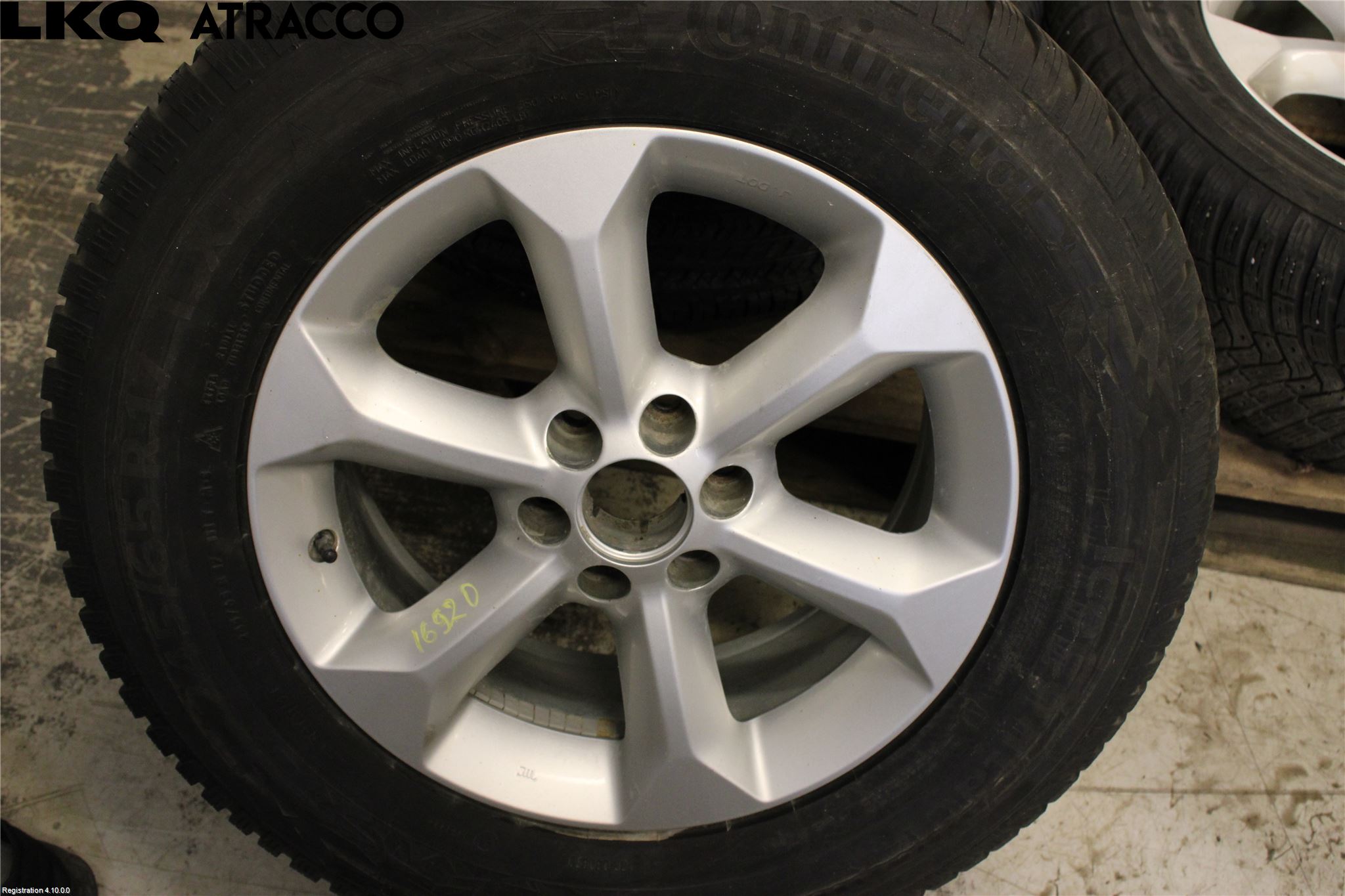 Nissan NAVARA 05-16 Dekk Vinter På Alu Felg 4Stk