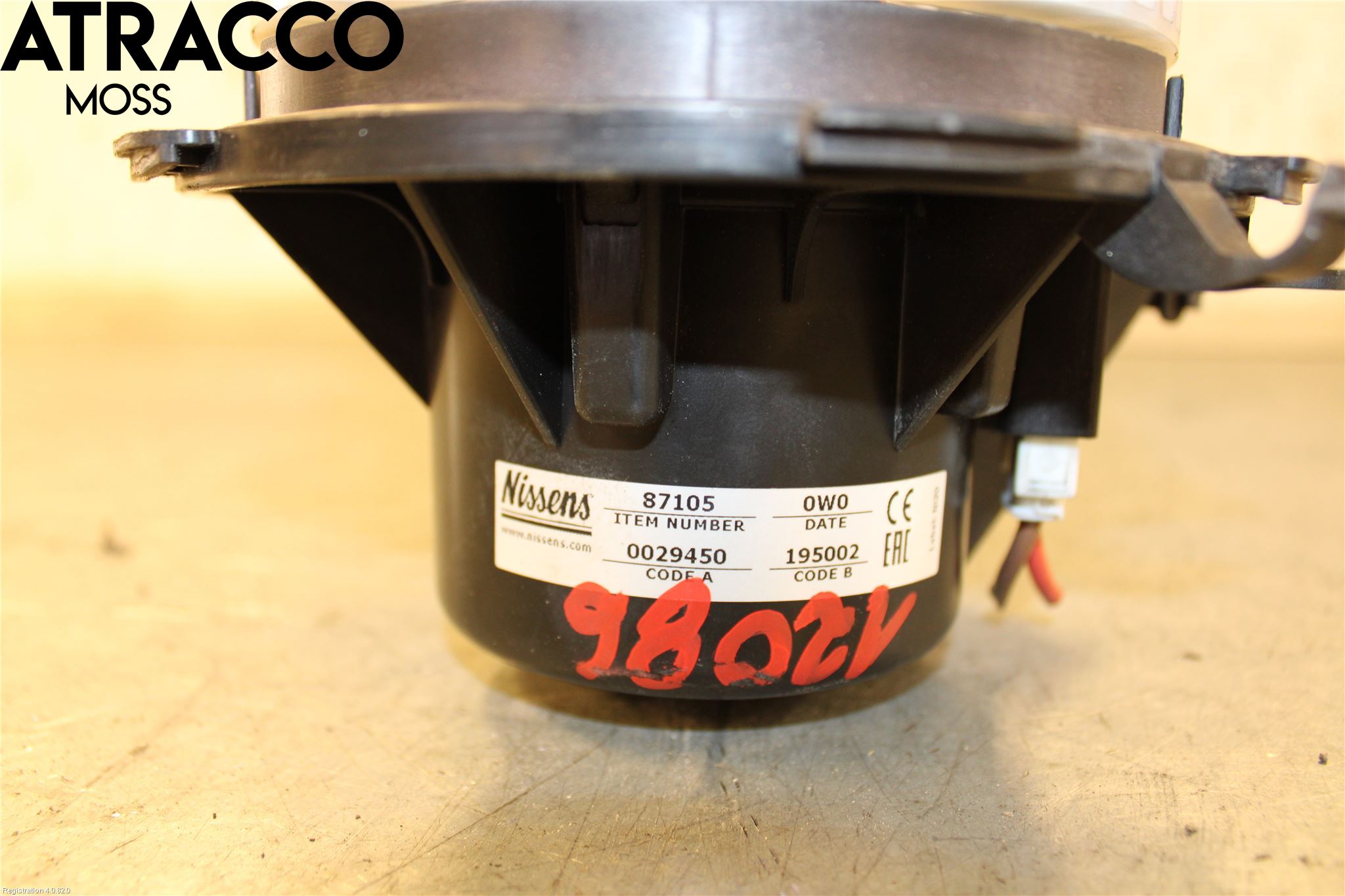 Mercedes-Benz MB SPRINTER (W906) 06-18 Varmeapparat Viftemotor