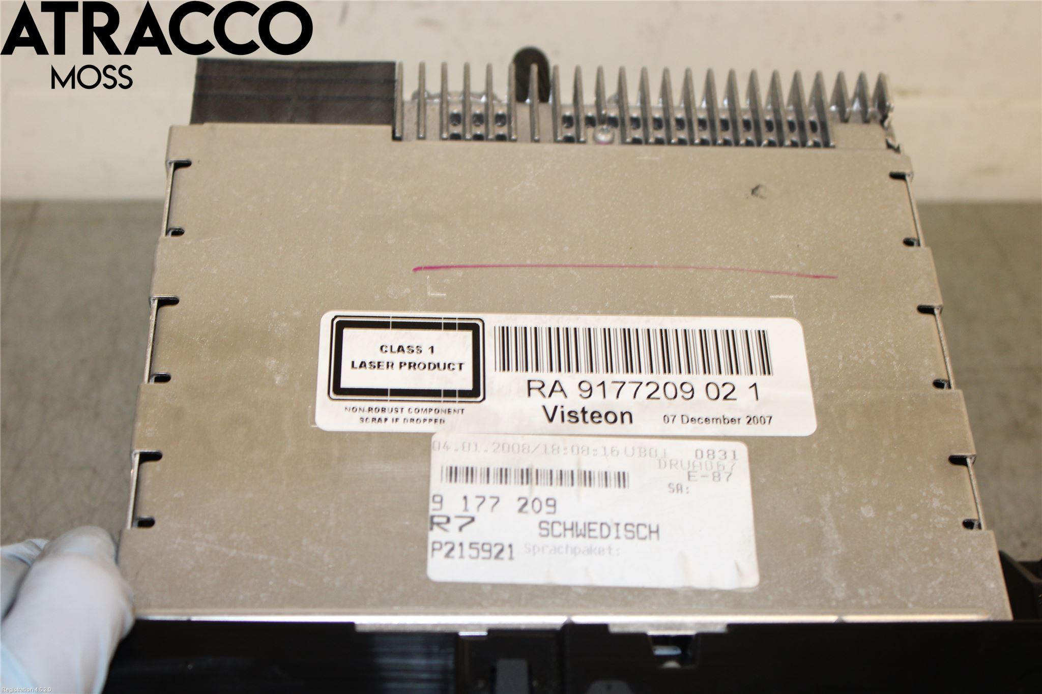 BMW 1 E87/81 5D/3D 03-11 Stereo Radio Med Cd