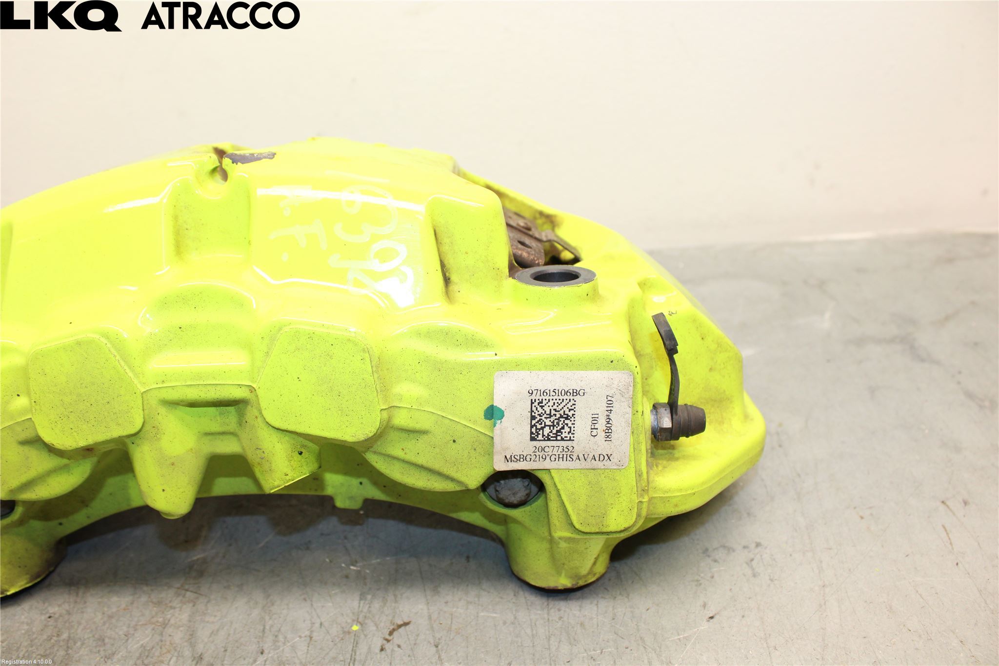 Porsche PANAMERA 09- Bremsecaliper Foran Høyre