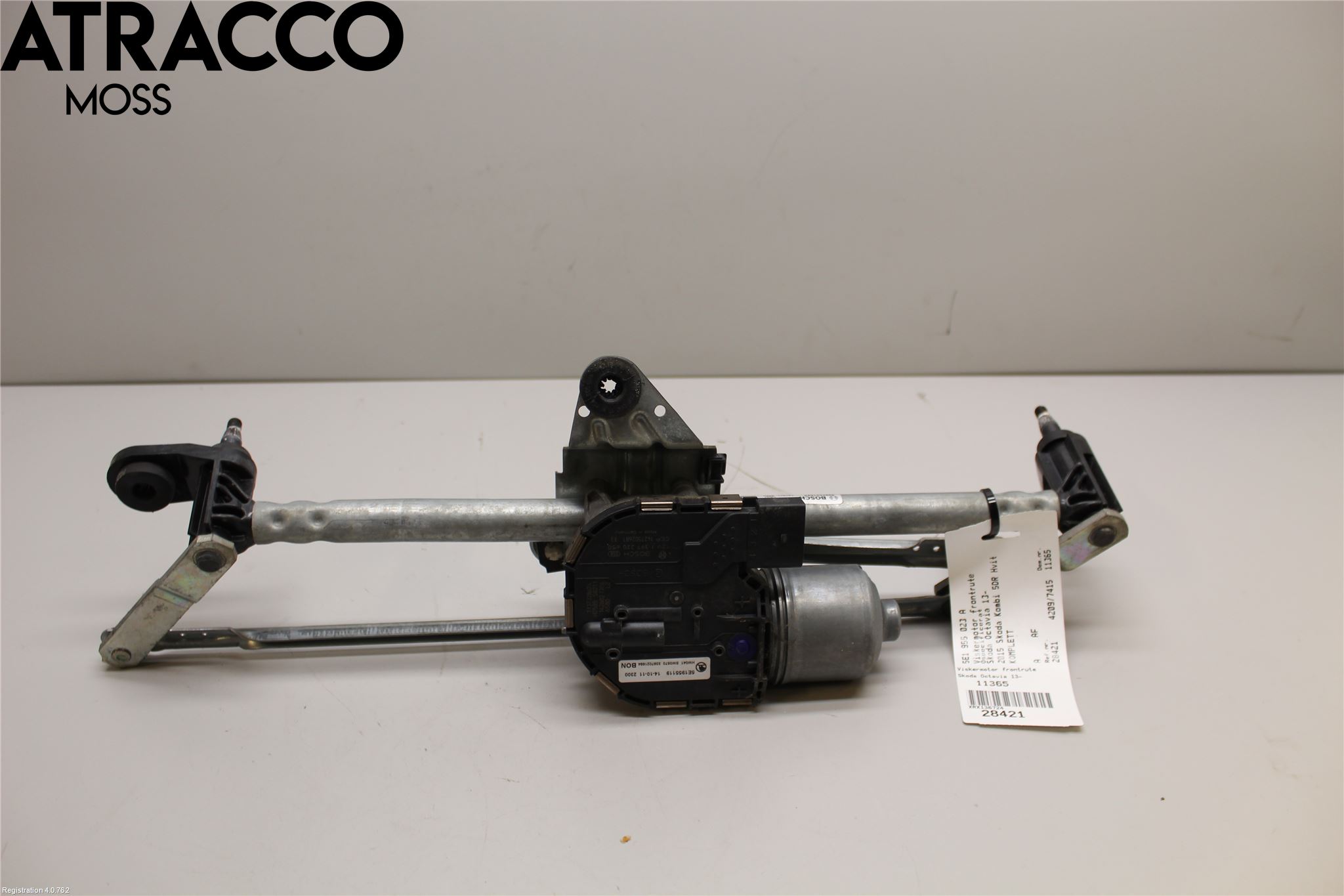 Skoda OCTAVIA (5E) 13-20 Viskermotor Frontrute