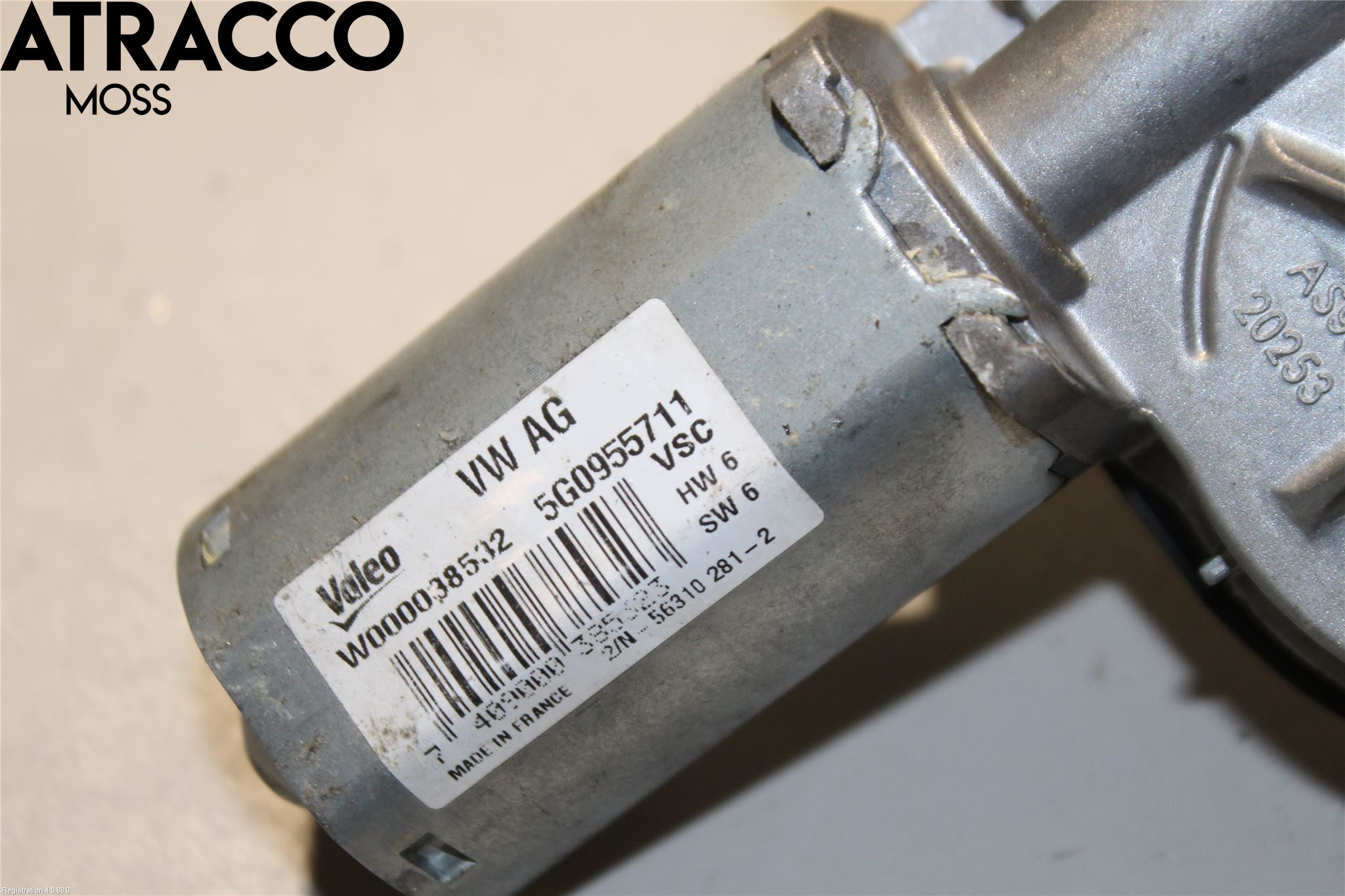 Volkswagen VW GOLF PLUS/CROSS GOLF 04-14 Viskermotor Bakluke