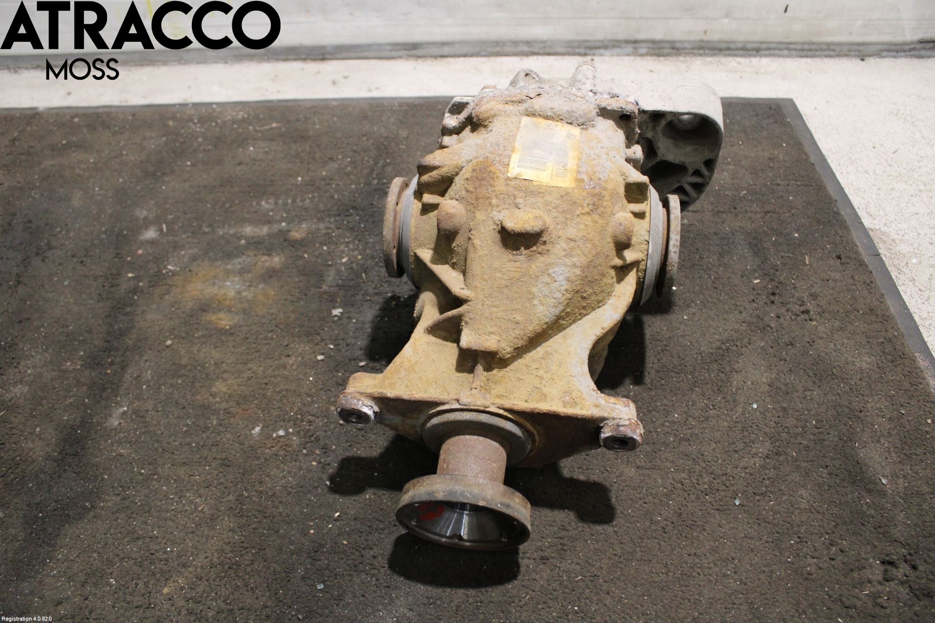 BMW 5 E60/61 Sed/Tou 02-10 Bakaksel Kardang Bak -Diff