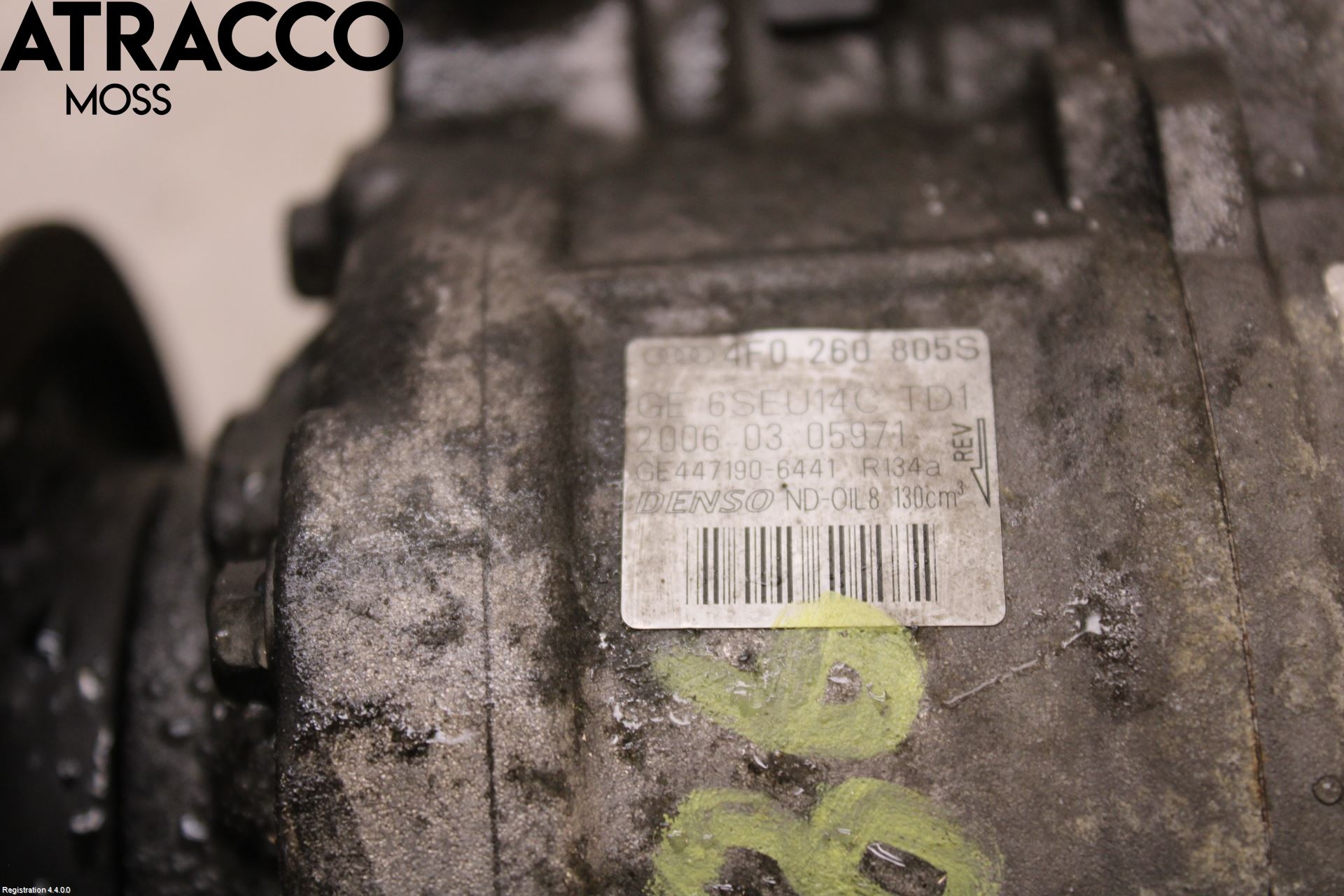 Audi A6/S6     05-11 Varme Ac Kompressor