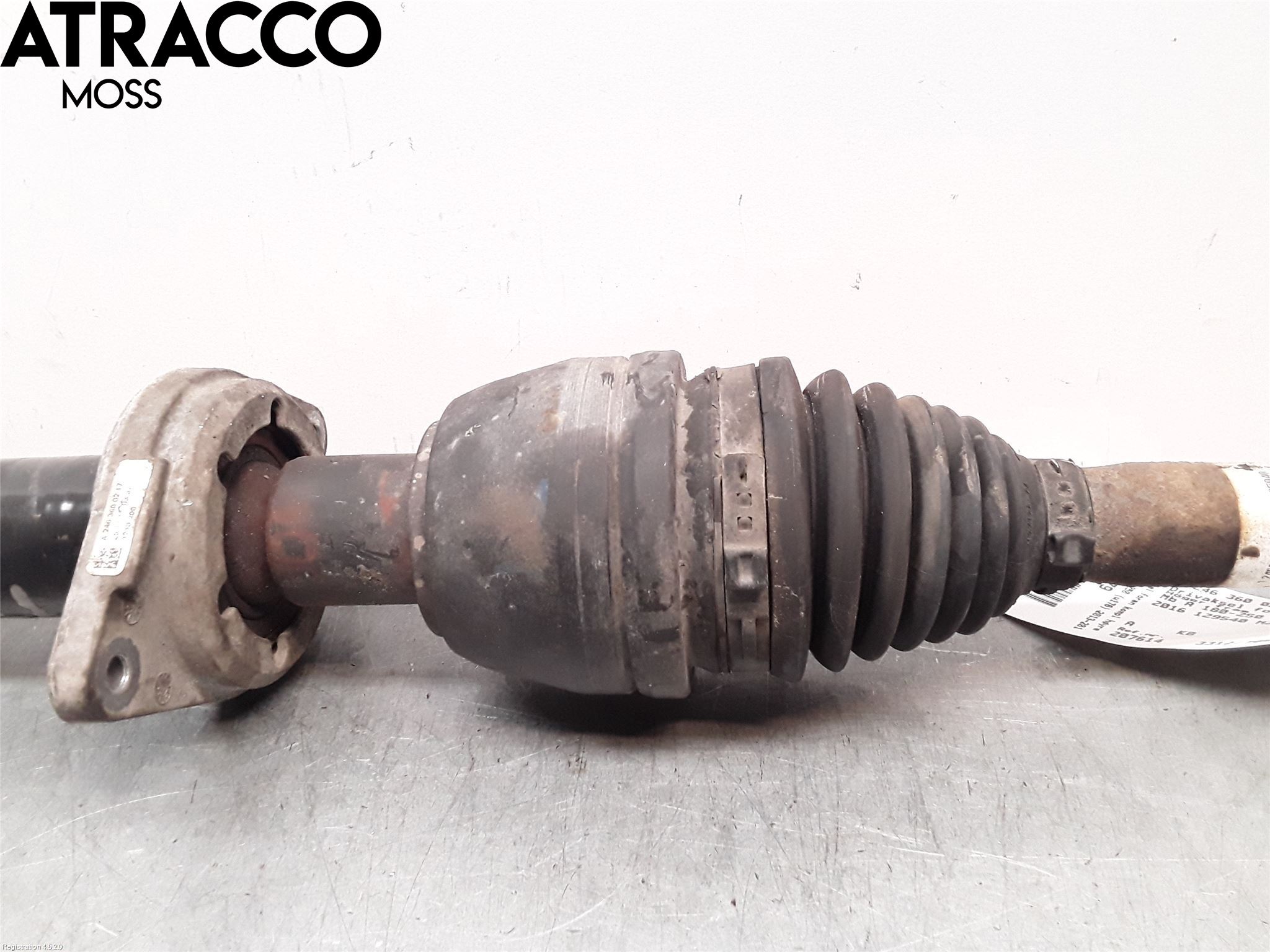 Mercedes-Benz MB A-KLASS (W176) 13-18 Drivaksel Foran Kompl Høyre