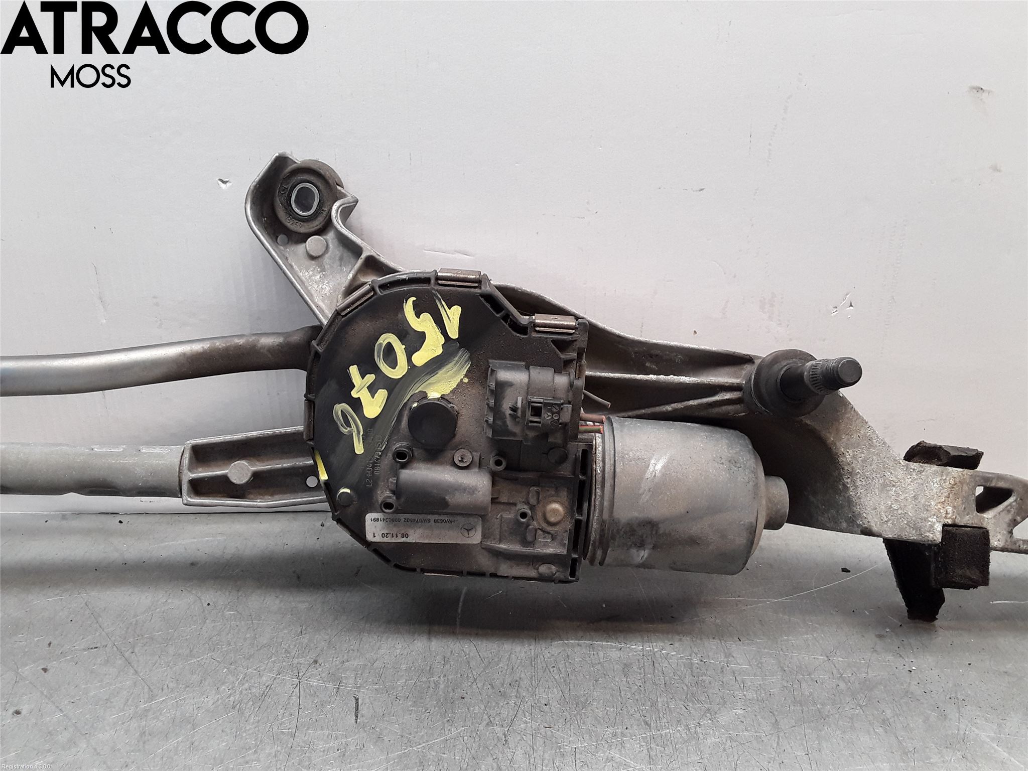 Mercedes-Benz MB E-KLASS (W212) 09-16 Viskermotor Frontrute