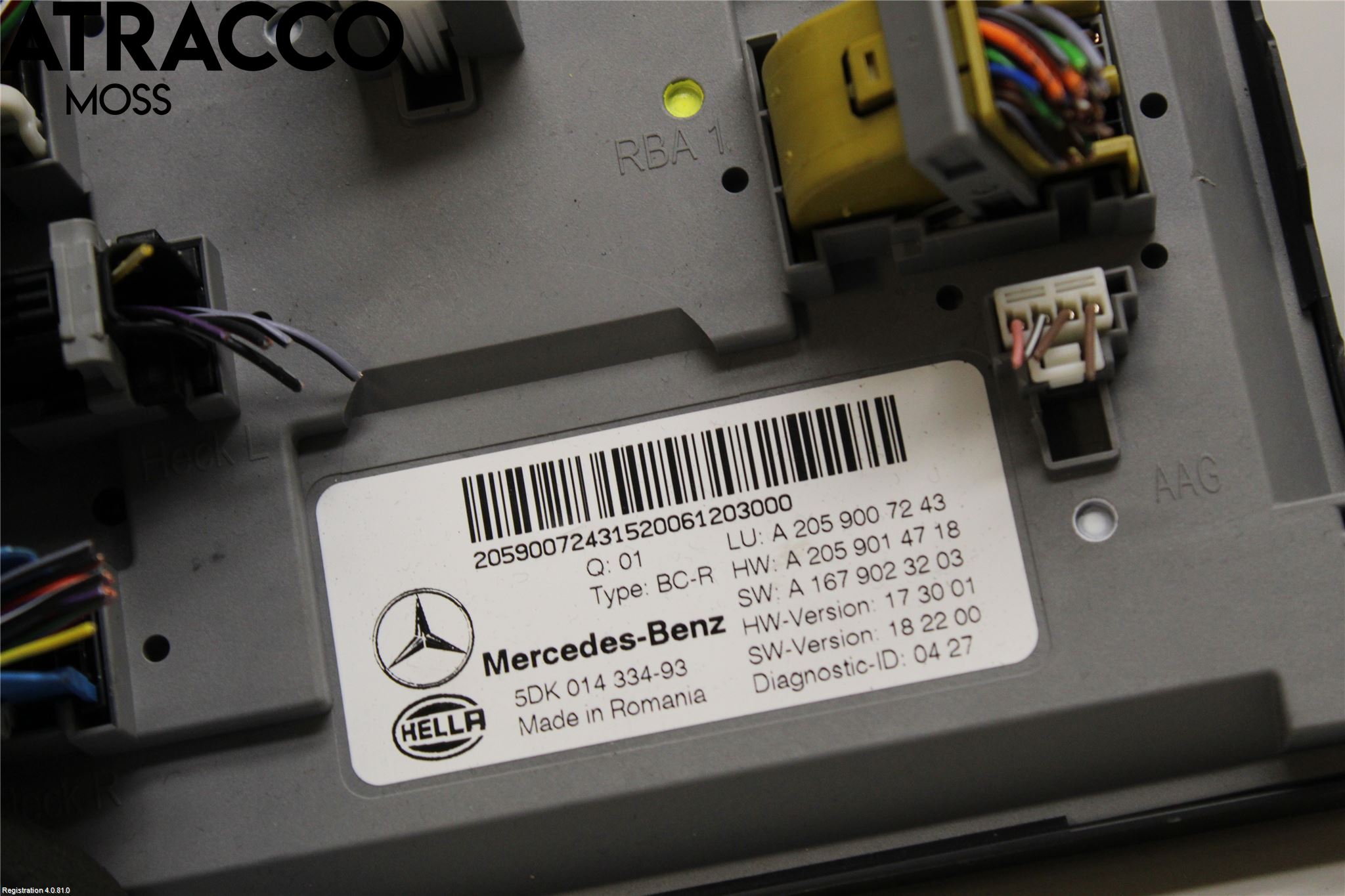 Mercedes-Benz MB EQC (N293) 20- Styreenhet Øvrig