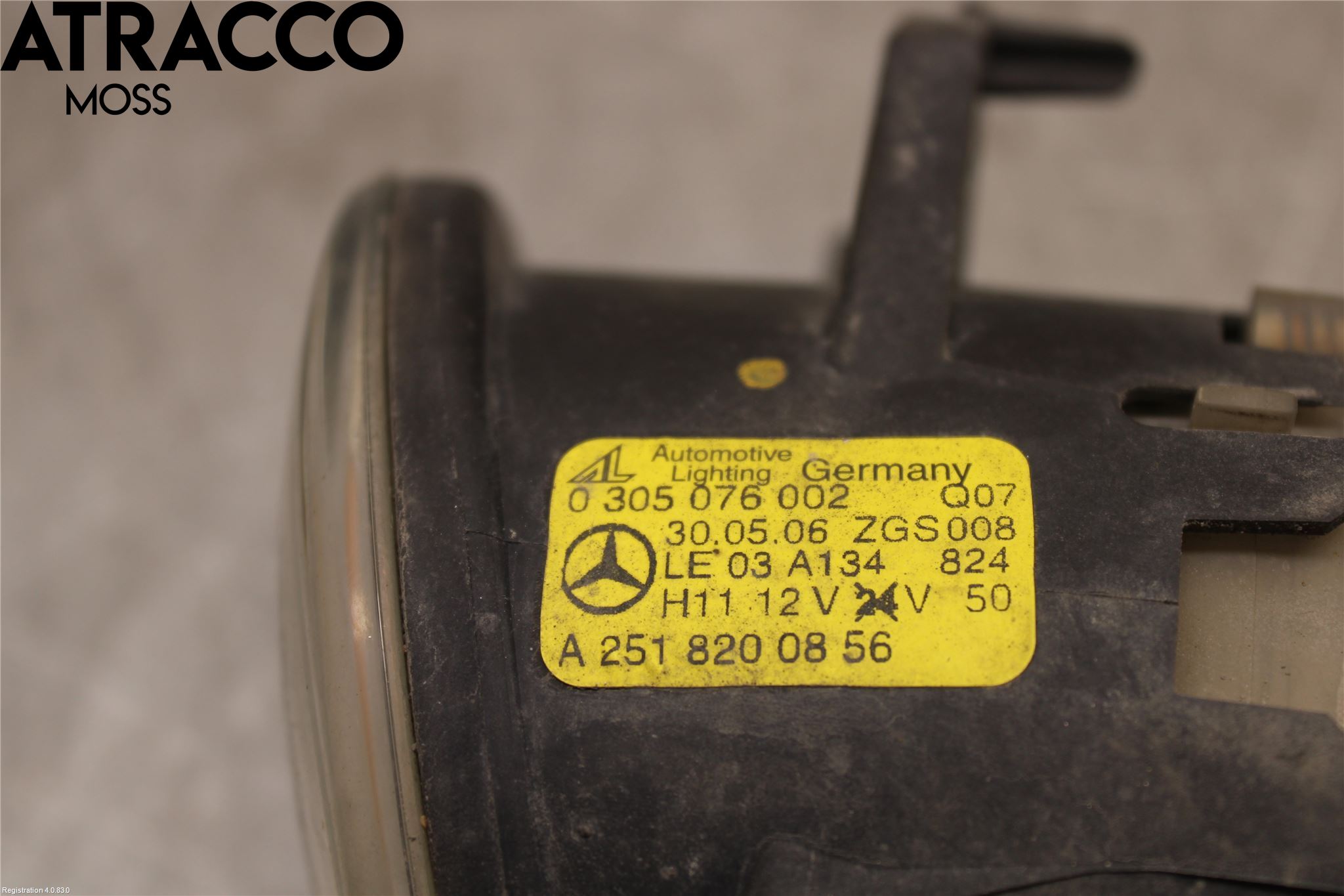 Mercedes-Benz MB B-KLASS (W245) 05-12 Frontlykt-Kurve-Tåkelys