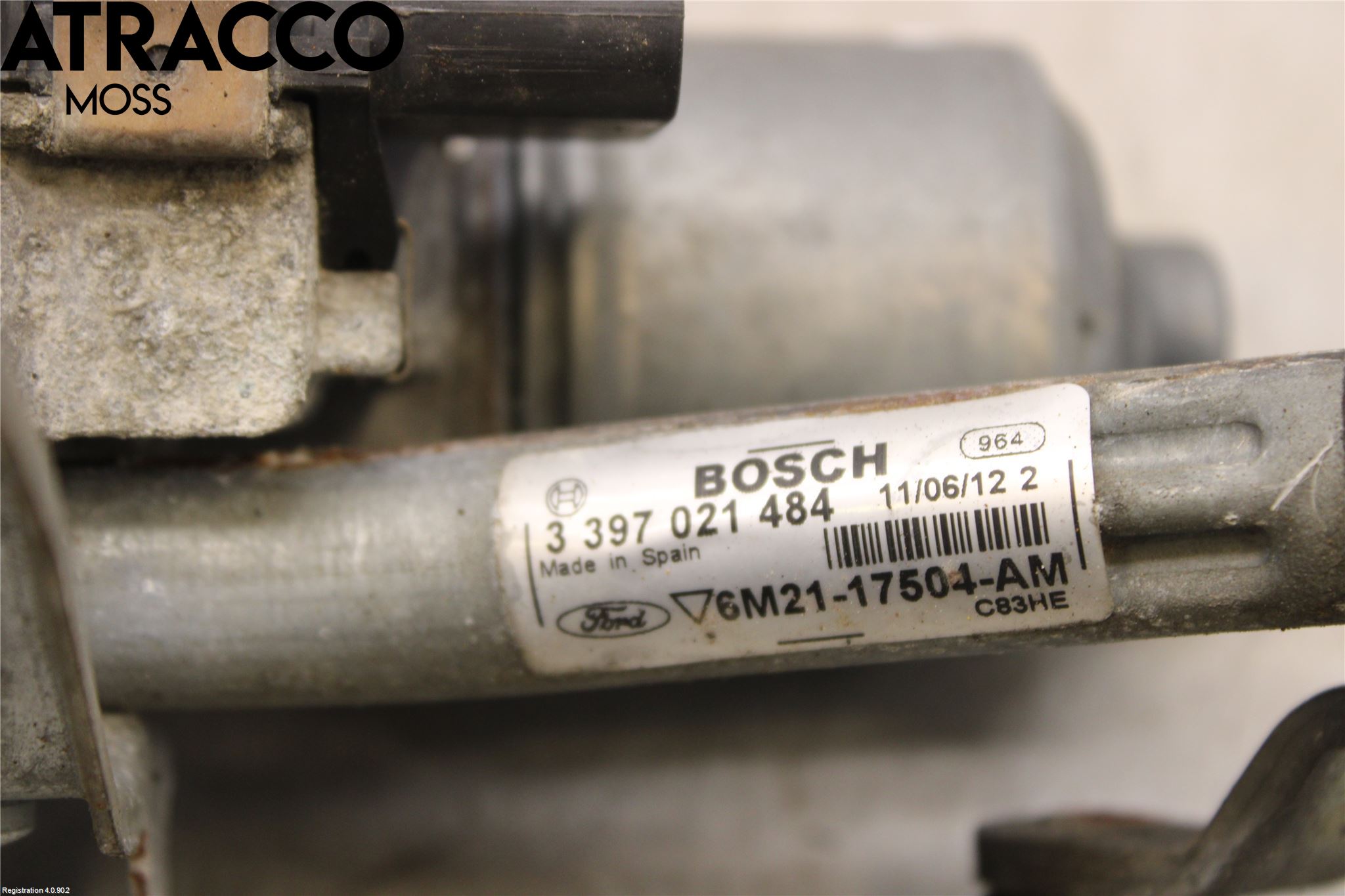 Ford FOCUS 08-11 Viskermotor Frontrute