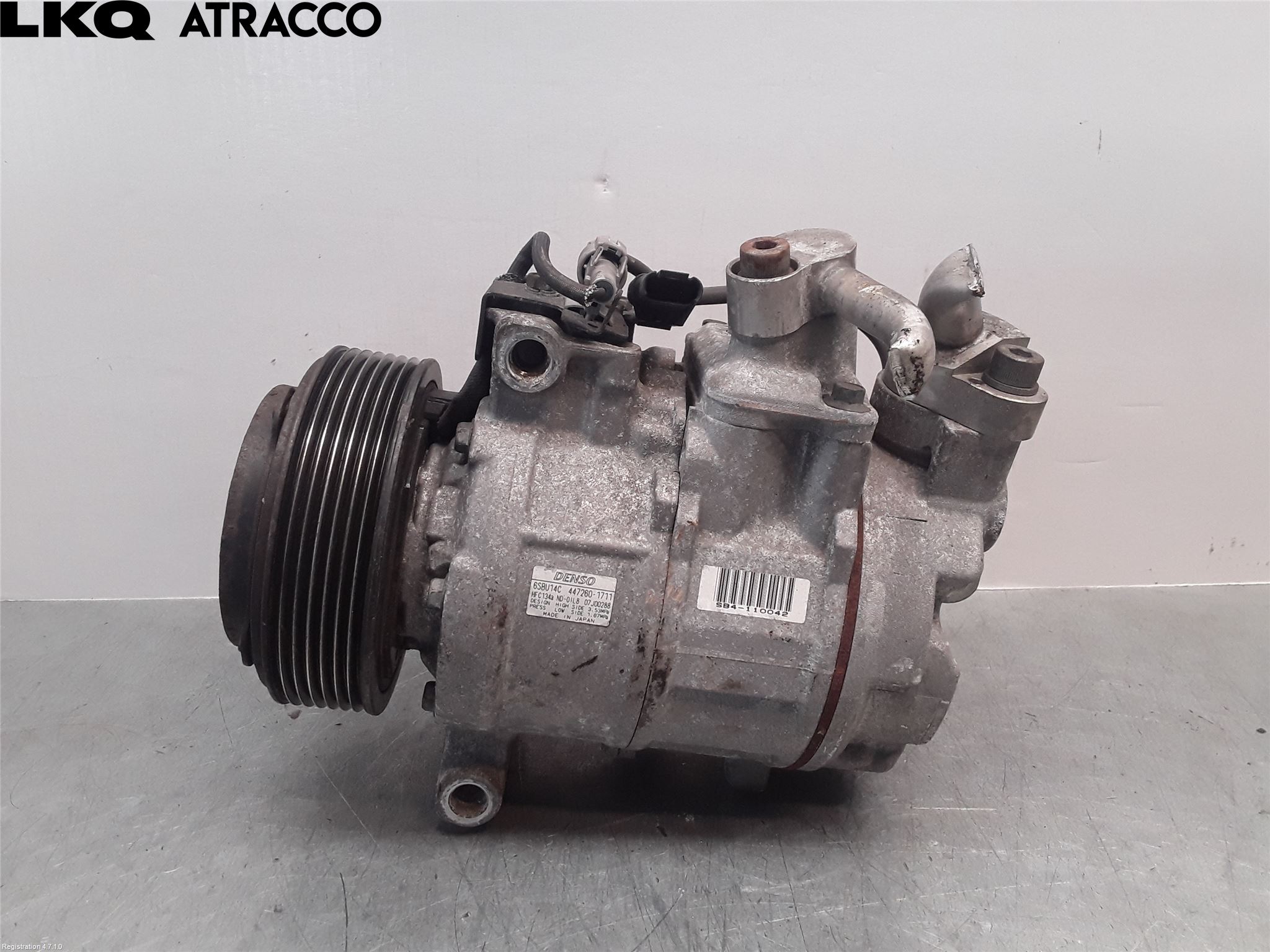 BMW 5 E60/61 Sed/Tou 02-10 Varme Ac Kompressor