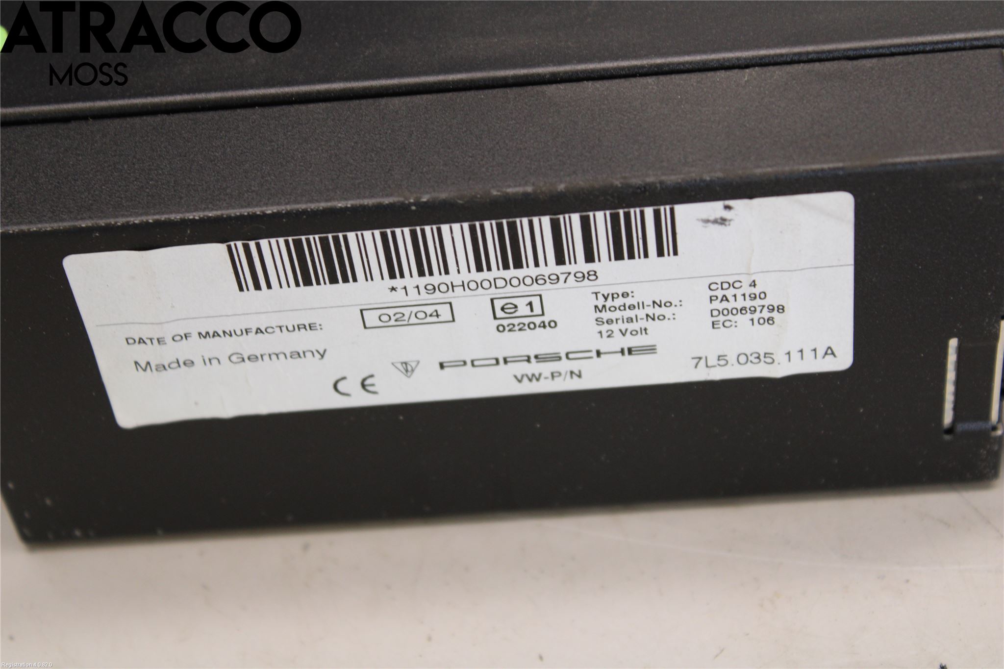 Porsche CAYENNE 03- Bryter Diffsperre