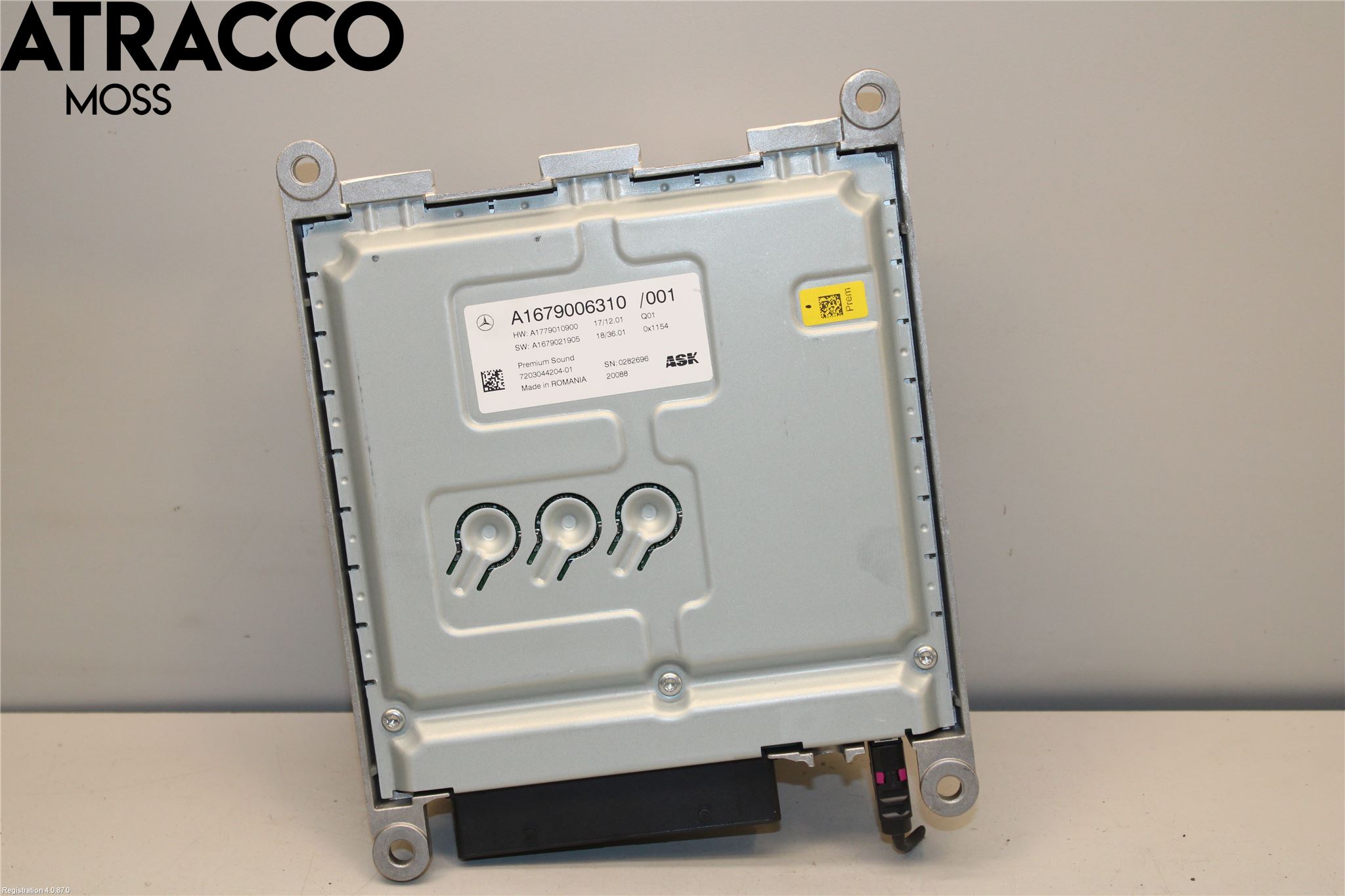 Mercedes-Benz MB EQC (N293) 20- Stereo Forsterker