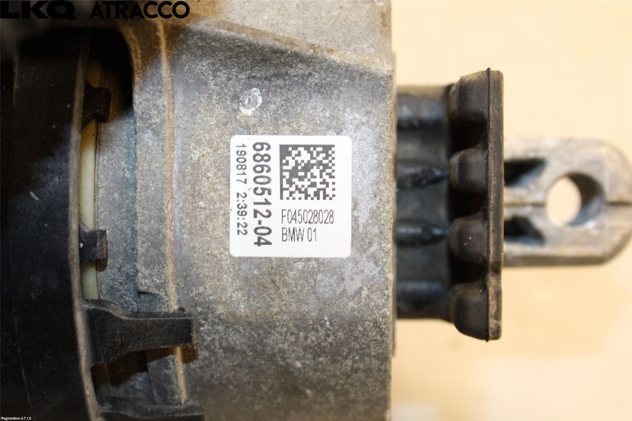 BMW 5 G30/G31/F90 17-23 Motor Feste Stål-Alu