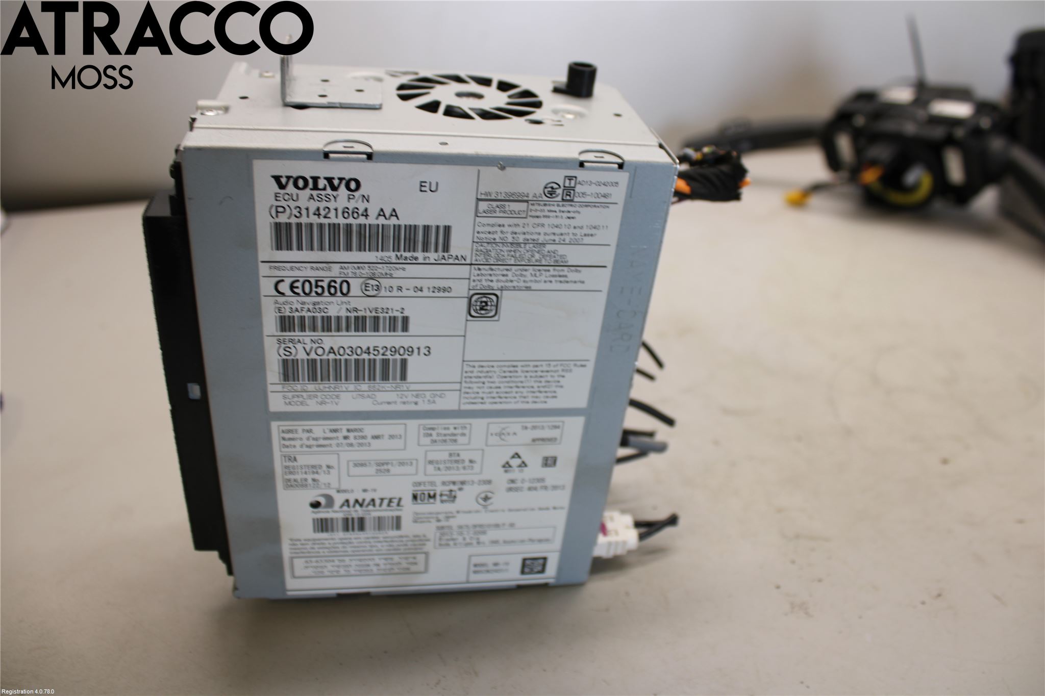 Volvo V60 11-13 Stereo Radio Med Cd