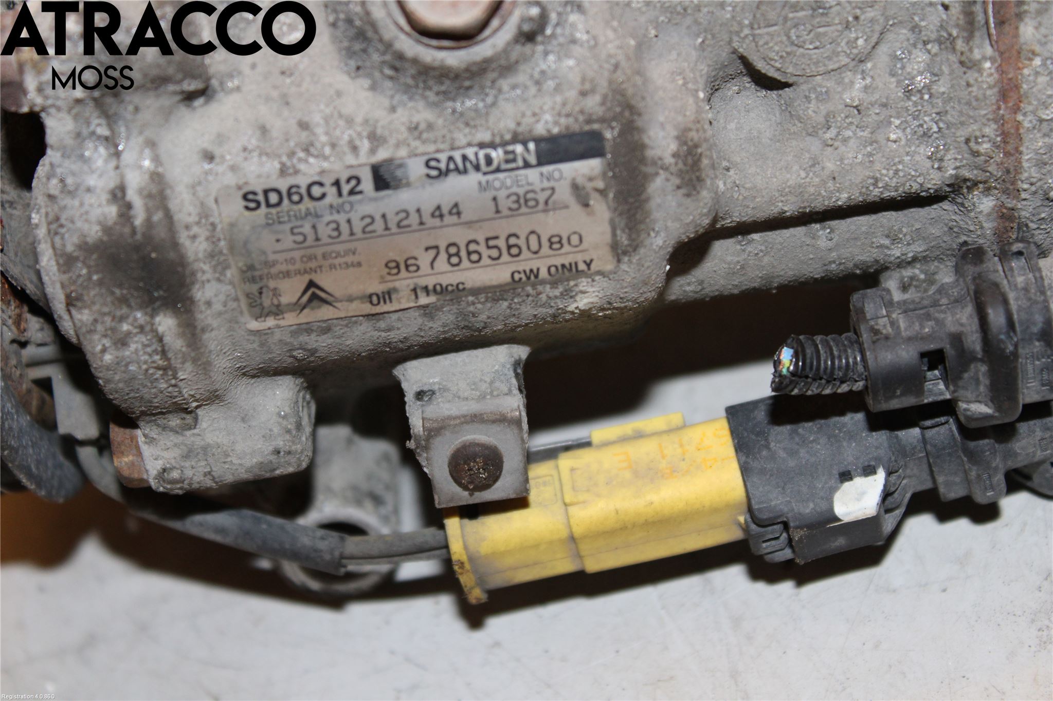 Citroen BERLINGO 08-18 Varme Ac Kompressor