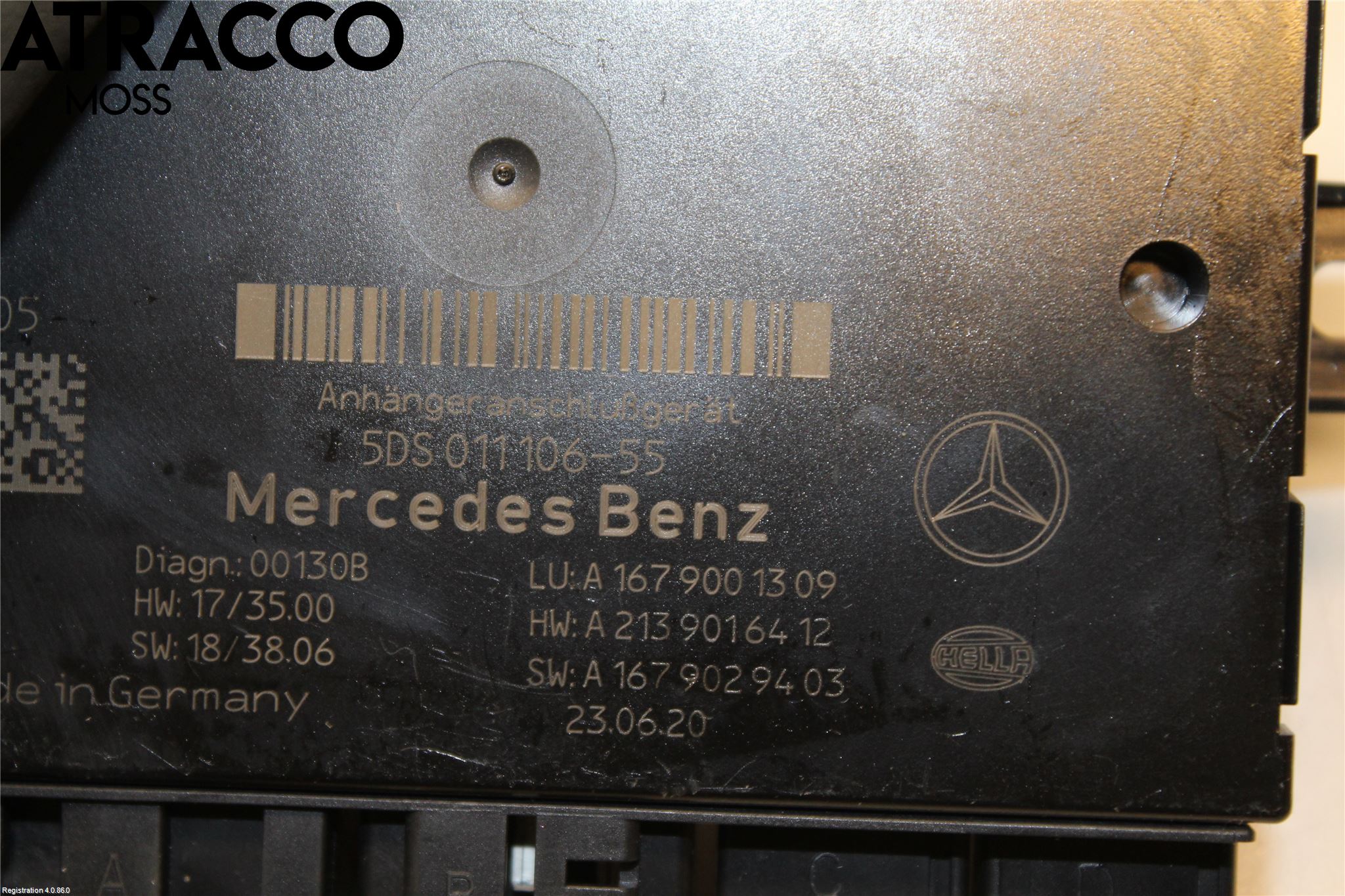 Mercedes-Benz MB EQC (N293) 20- Styreenhet Tilhengerfeste