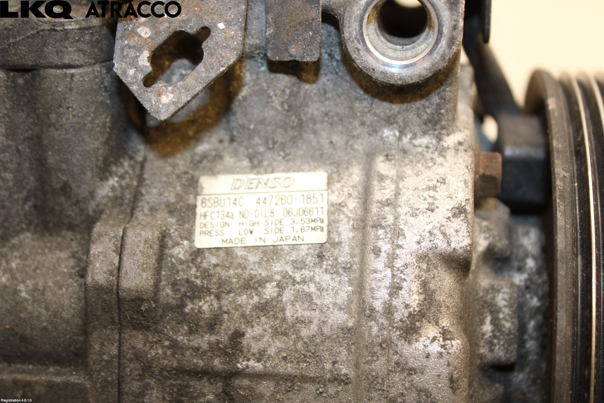 BMW 3 E90/91 SED/TOU 05-12 Varme Ac Kompressor