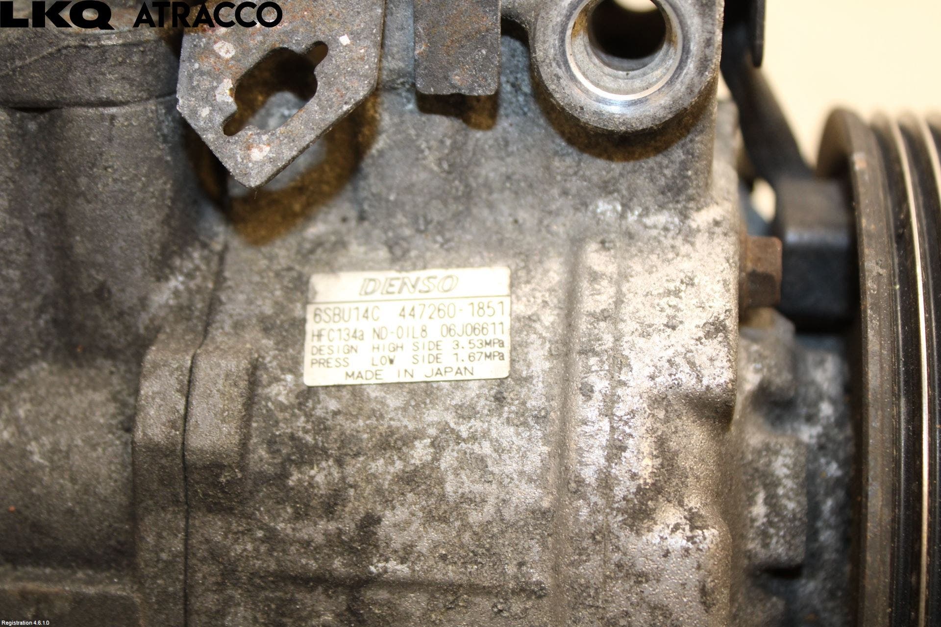 BMW 3 E90/91 SED/TOU 05-12 Varme Ac Kompressor