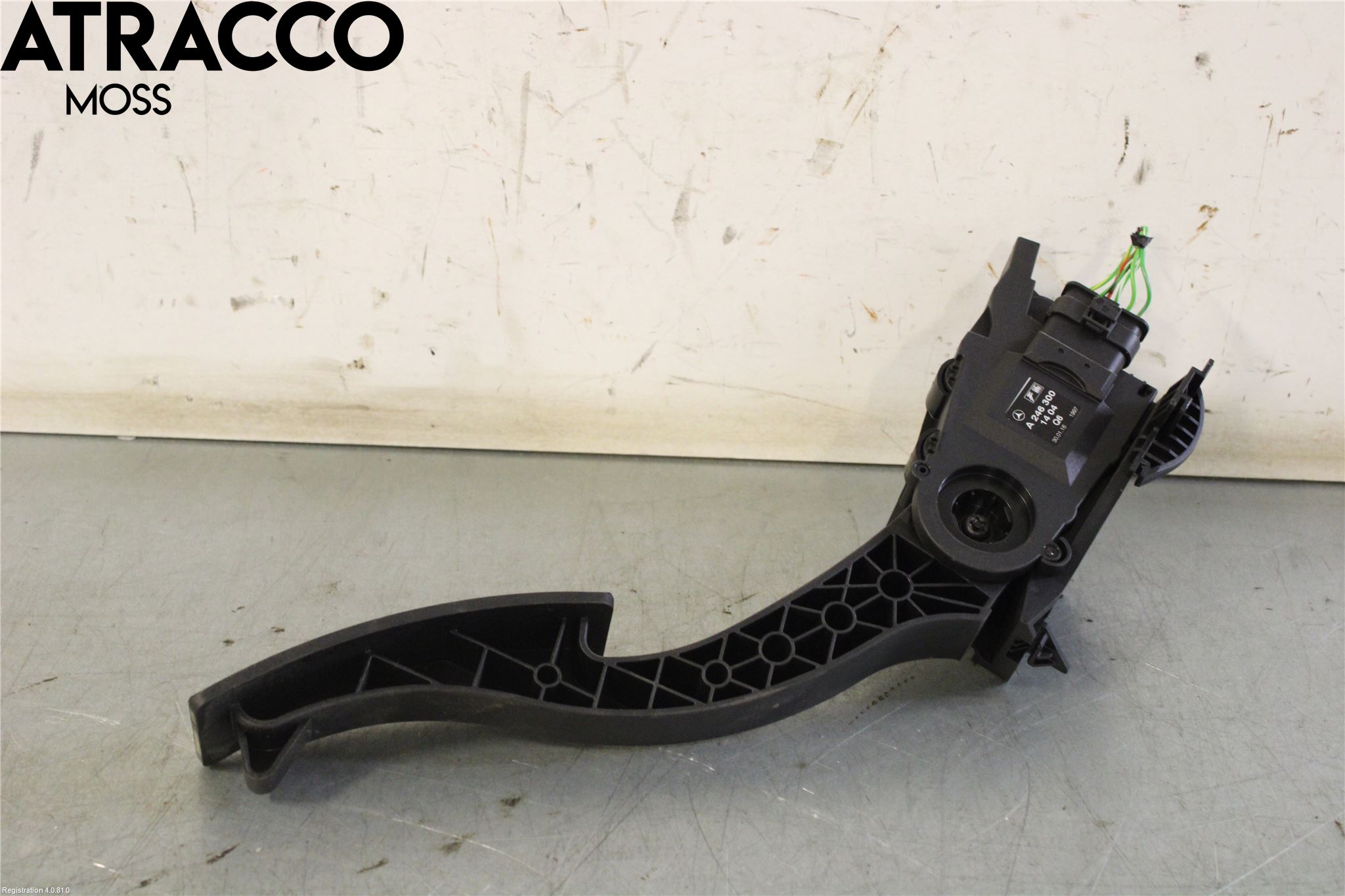 Mercedes-Benz MB B-KLASS (W246/W242) 12-19 Pedal Gas-Brems-Clutch