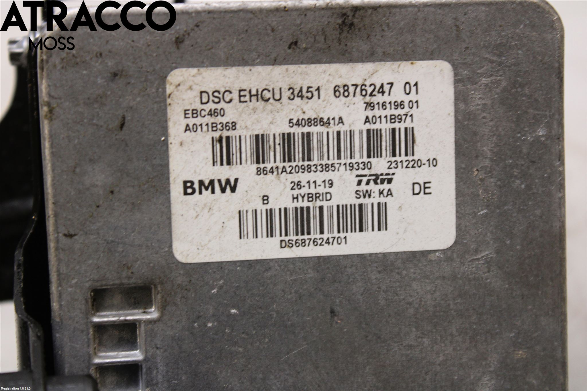 BMW X3 G01 18- Abs Hydraulikkaggregat