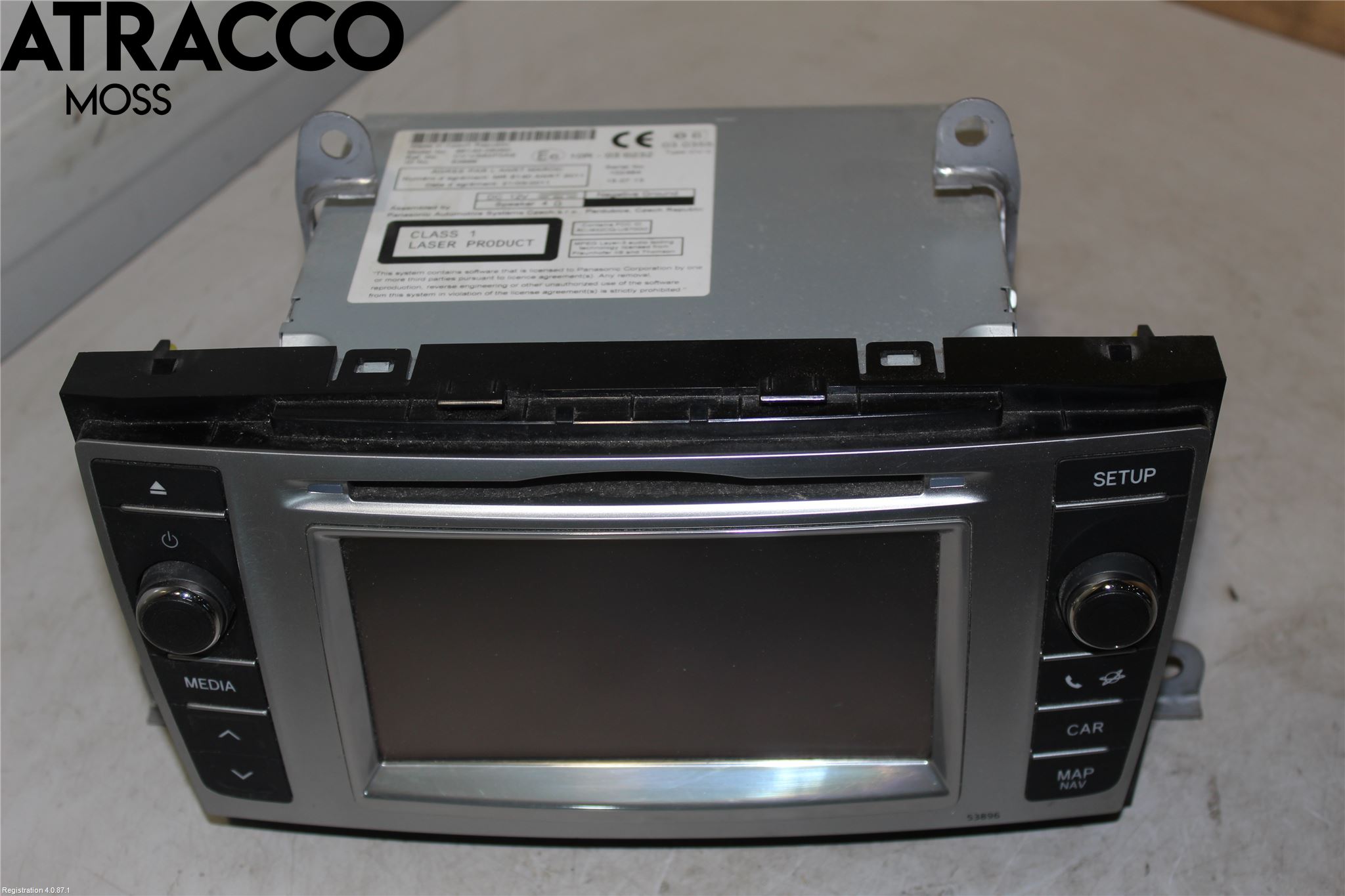 Toyota AVENSIS 09-15 Stereo Radio Med Cd
