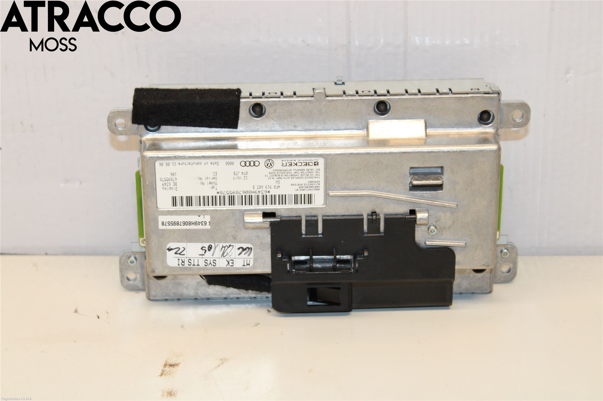 Audi A6/S6     05-11 Stereo Radio Øvrig