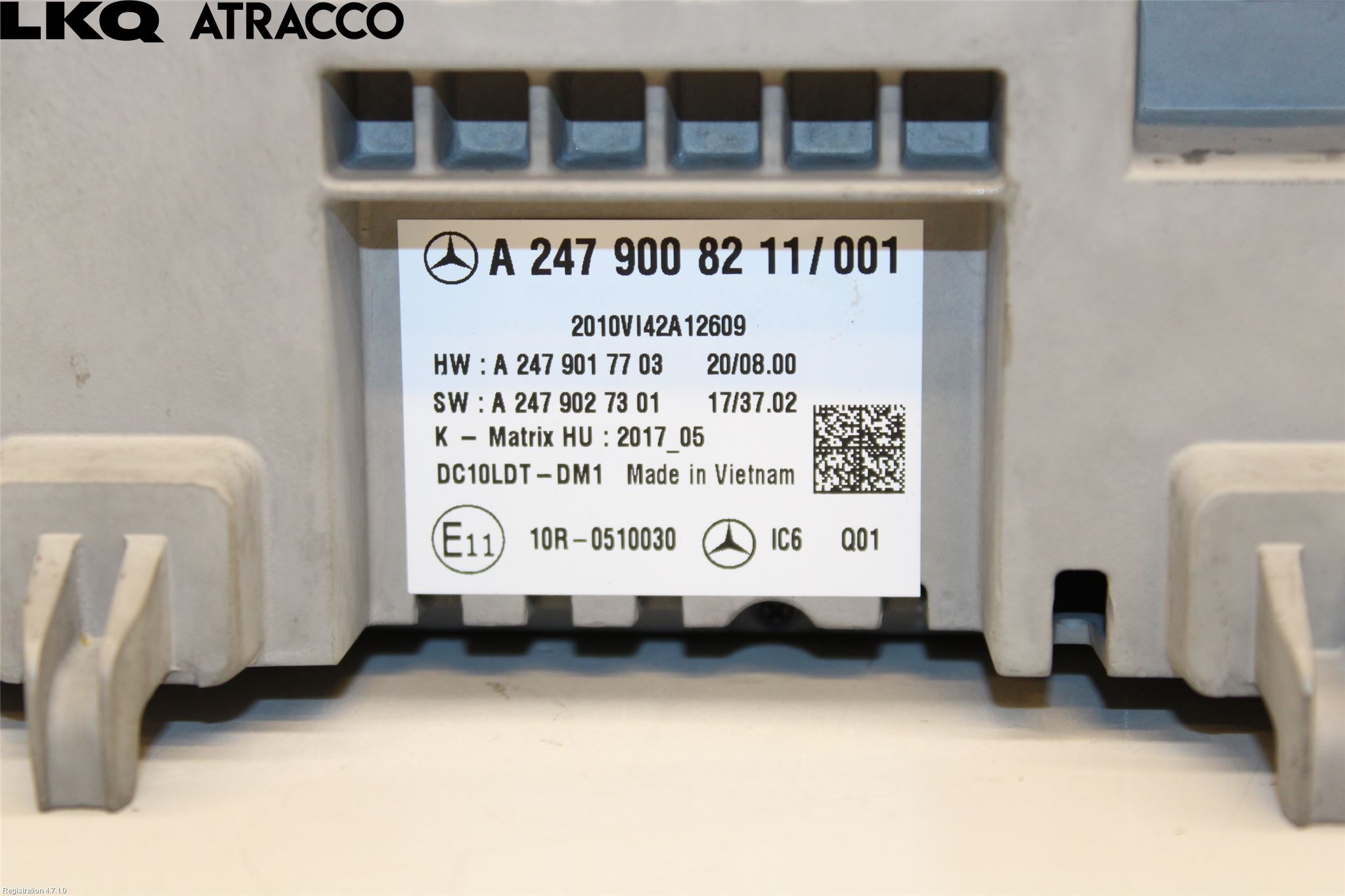 Mercedes-Benz MB EQC (N293) 20- Instr Kombinert