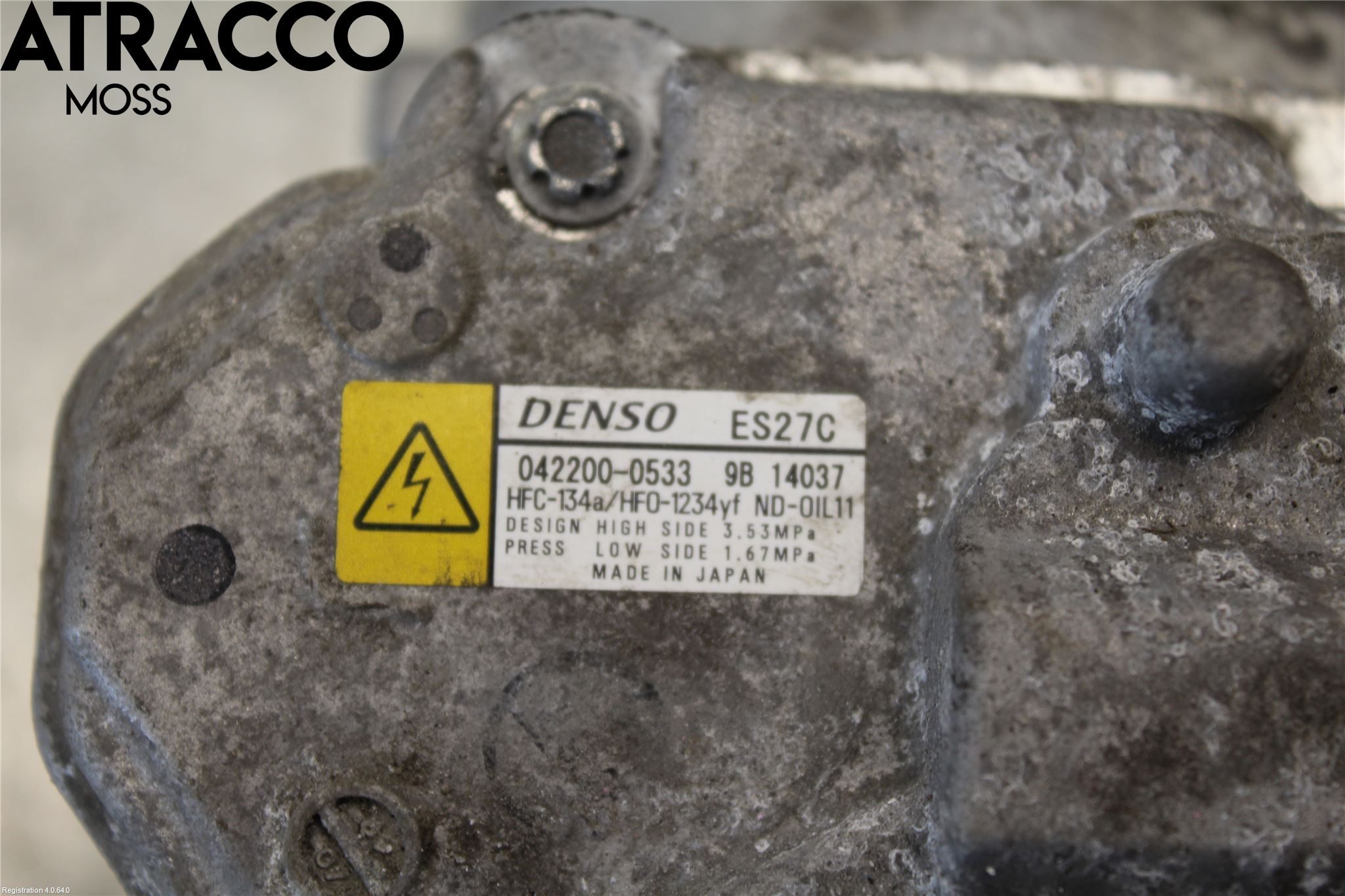 Toyota RAV4 13-18 Varme Ac Kompressor