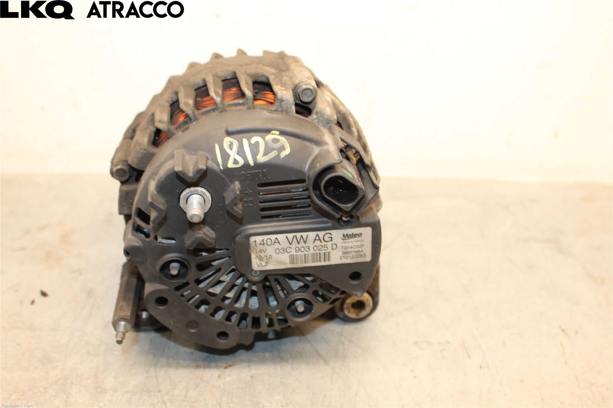 Volkswagen VW GOLF VI 09-13 Dynamo