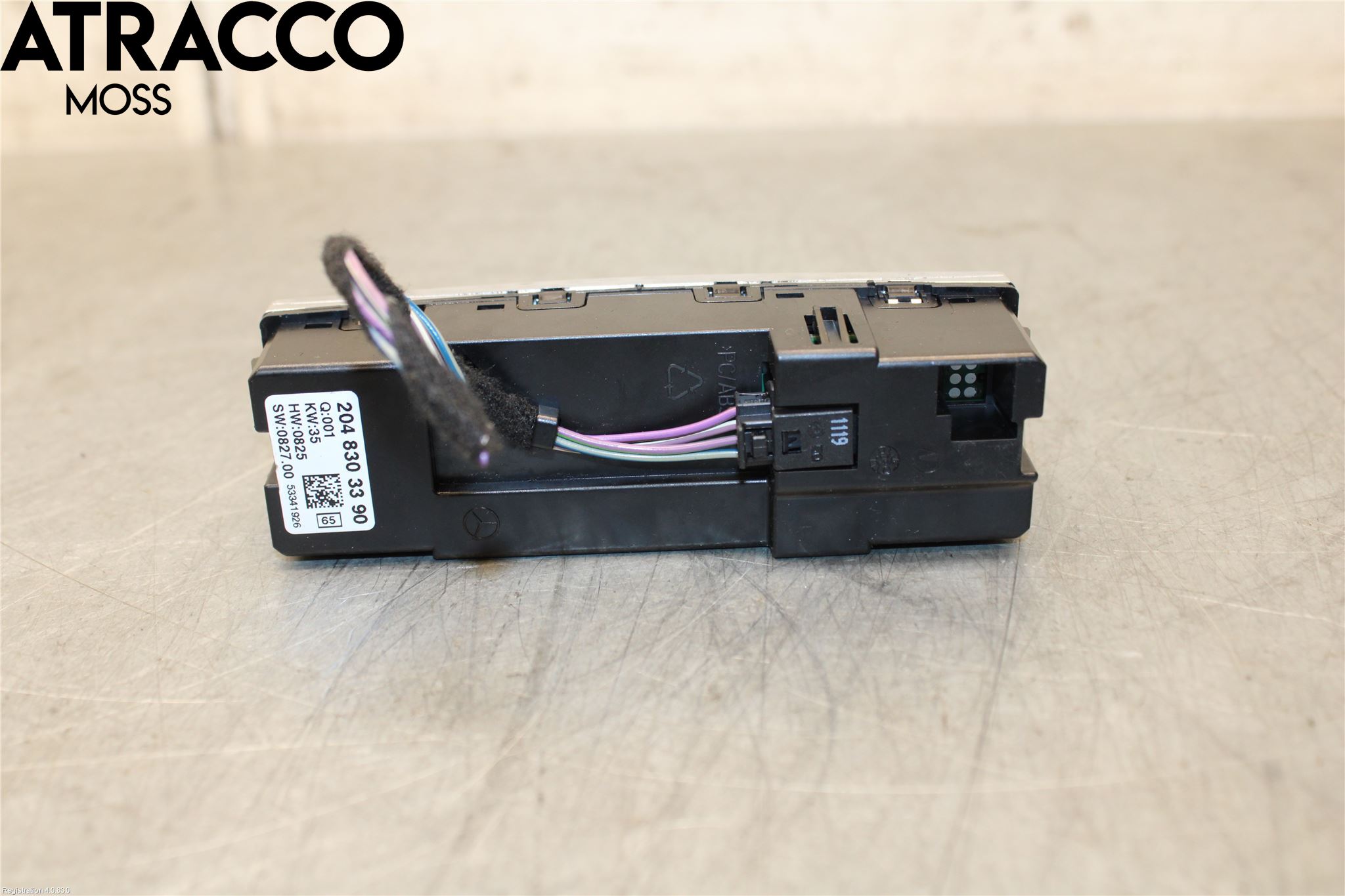 Mercedes-Benz MB E-KLASS (W212) 09-16 Varme Ac Betjening-Display
