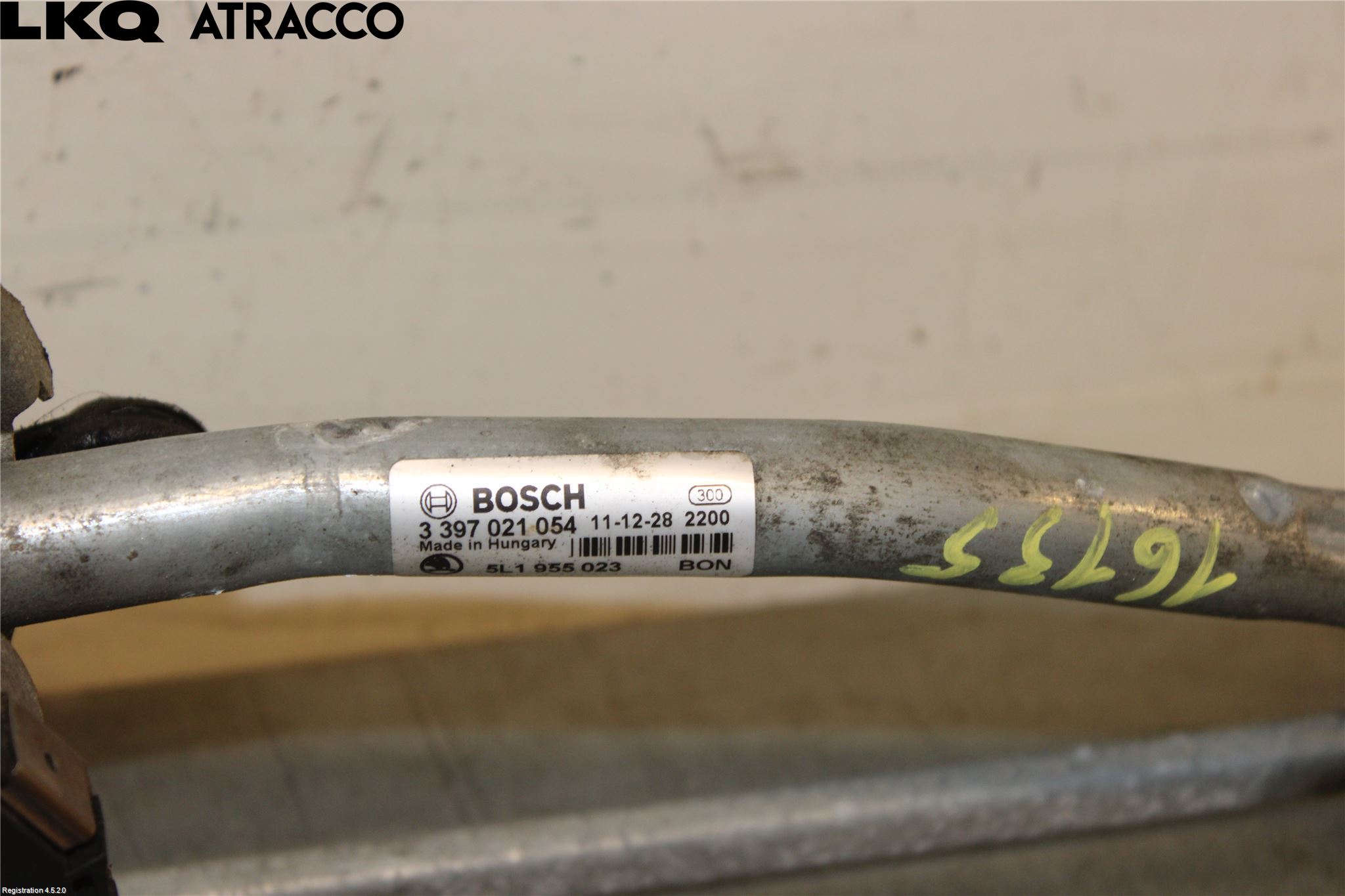 Skoda YETI Viskermotor Frontrute