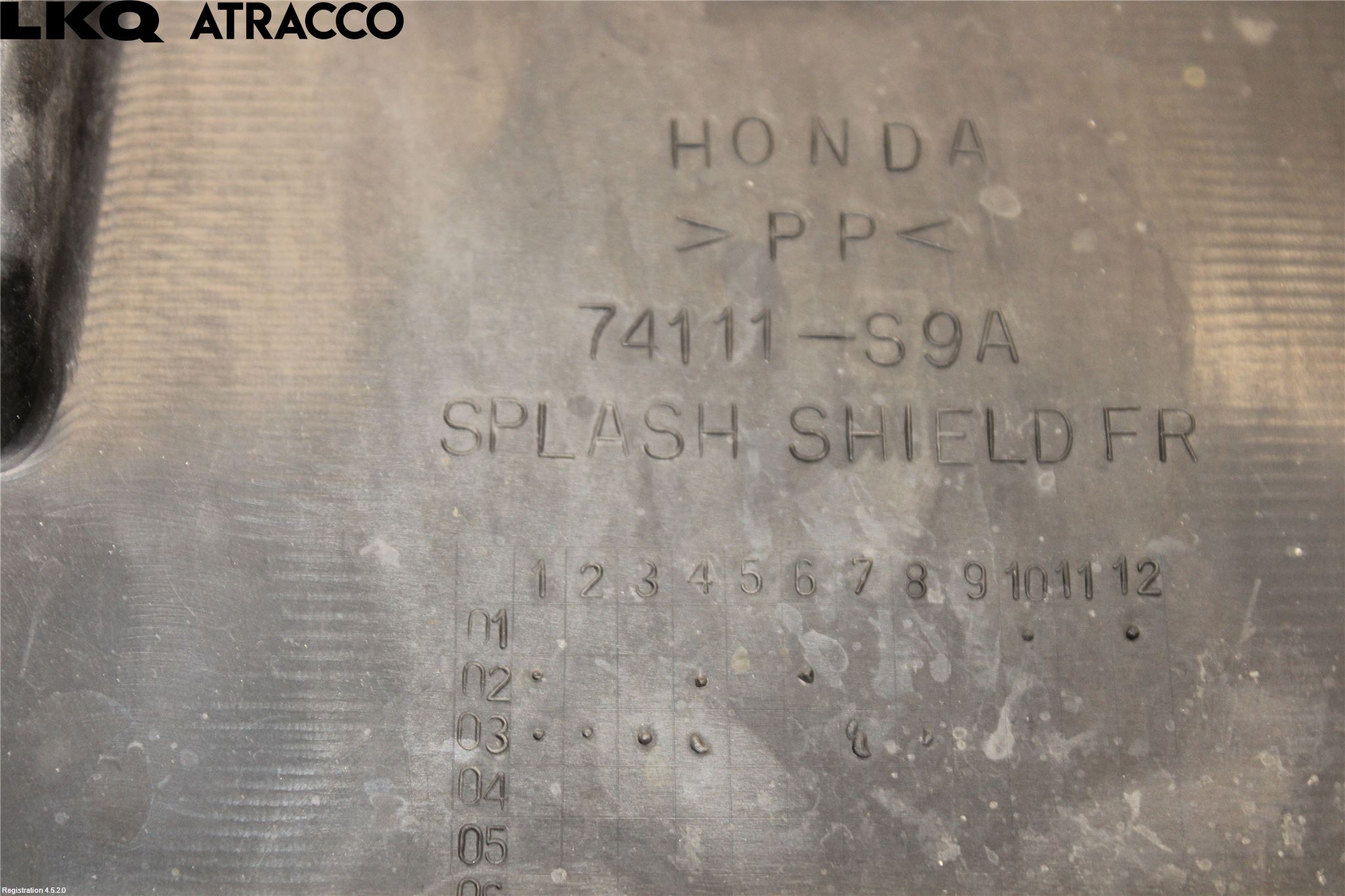 Honda CR-V 02-06 Frontplate