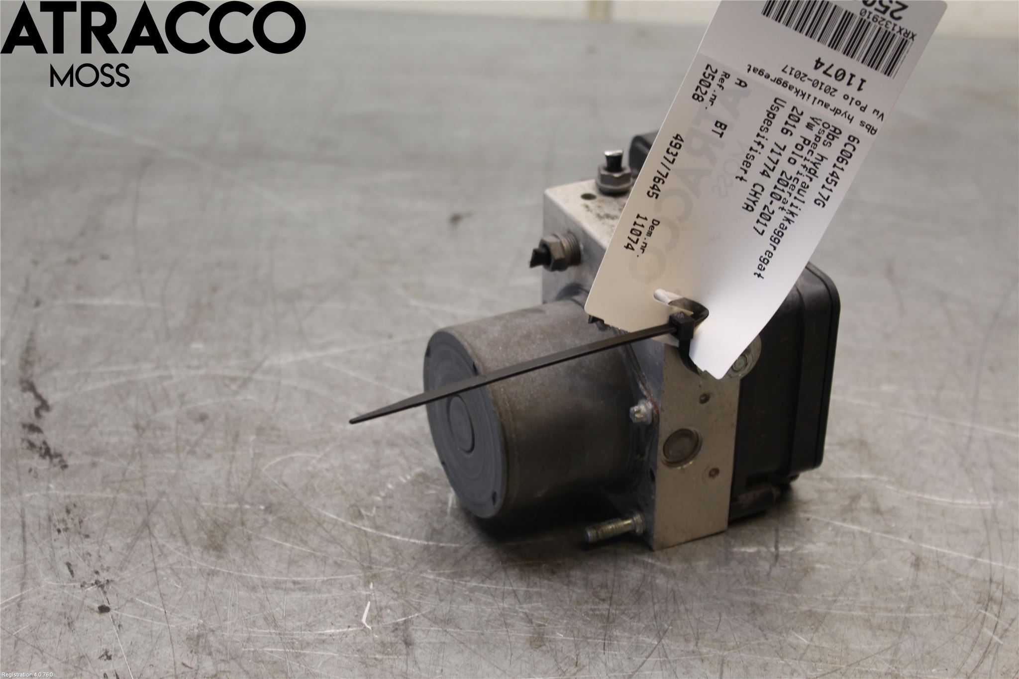 Volkswagen VW POLO 10-17 Abs Hydraulikkaggregat