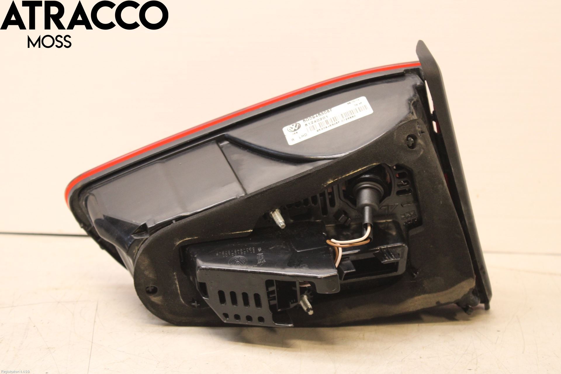 Volkswagen VW GOLF / E-GOLF VII 13-20 Baklykt Høyre  På Luke(Indre)