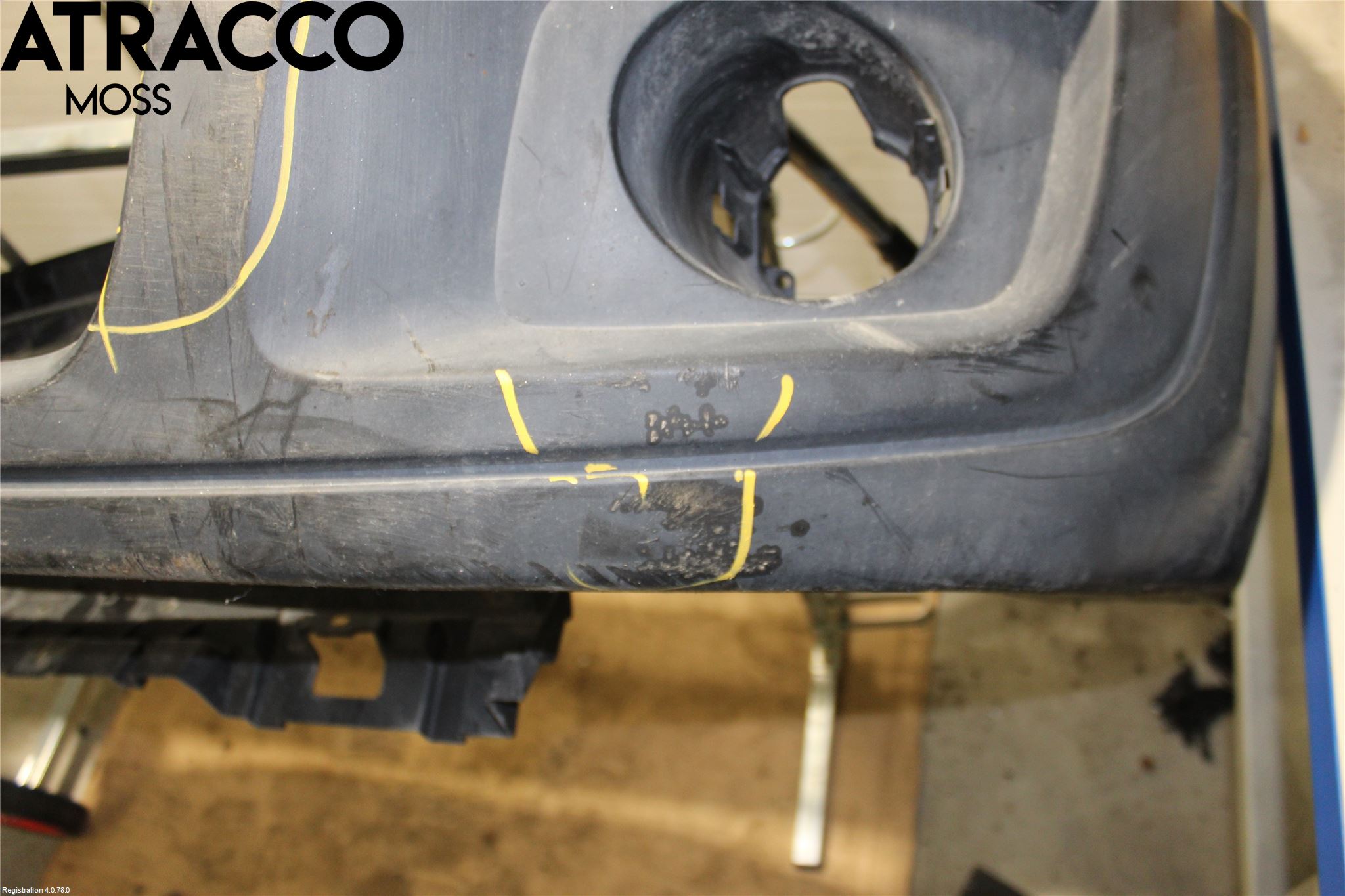 Citroen JUMPY 07-16 Støtfanger Foran