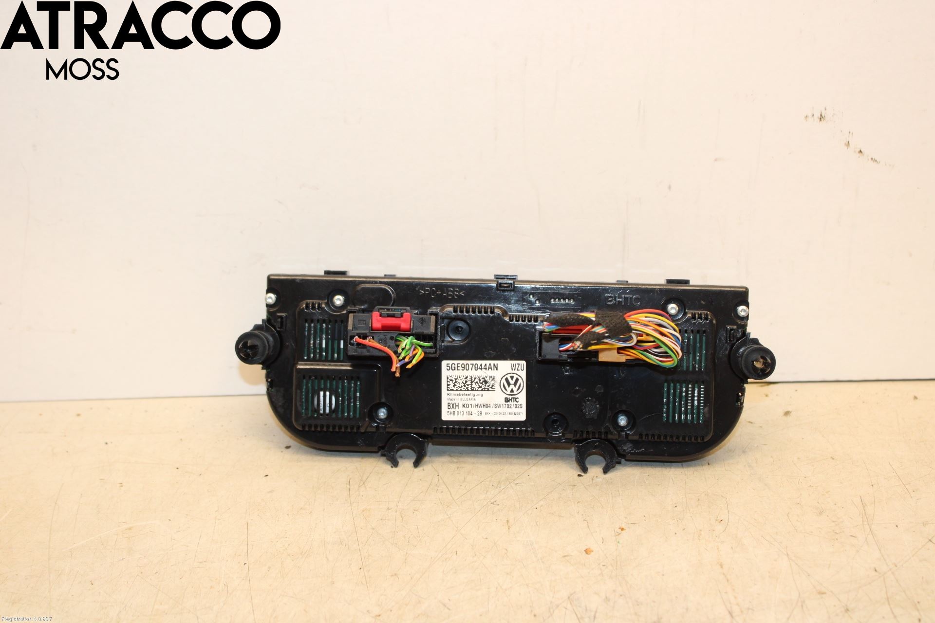 Volkswagen VW GOLF / E-GOLF VII 13-20 Varme Ac Betjening-Display