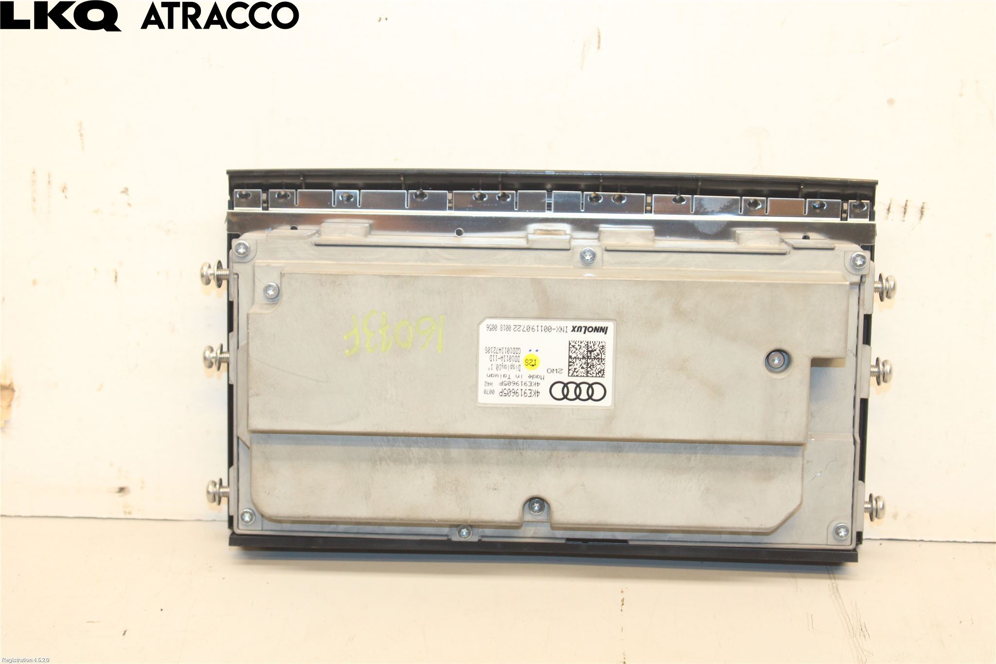 Audi E-TRON, S GE 19- Multifunktionsdisplay