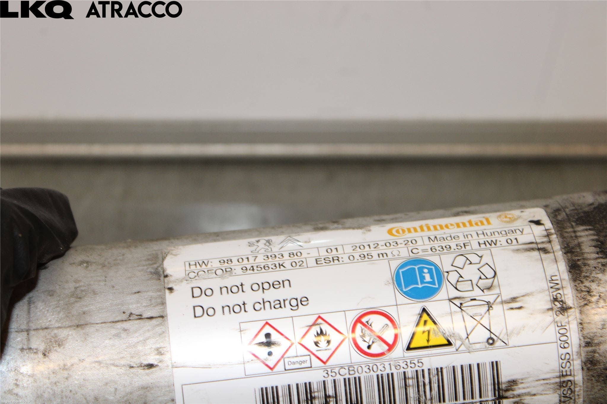 Citroen DS3 Styreenhet Tenning