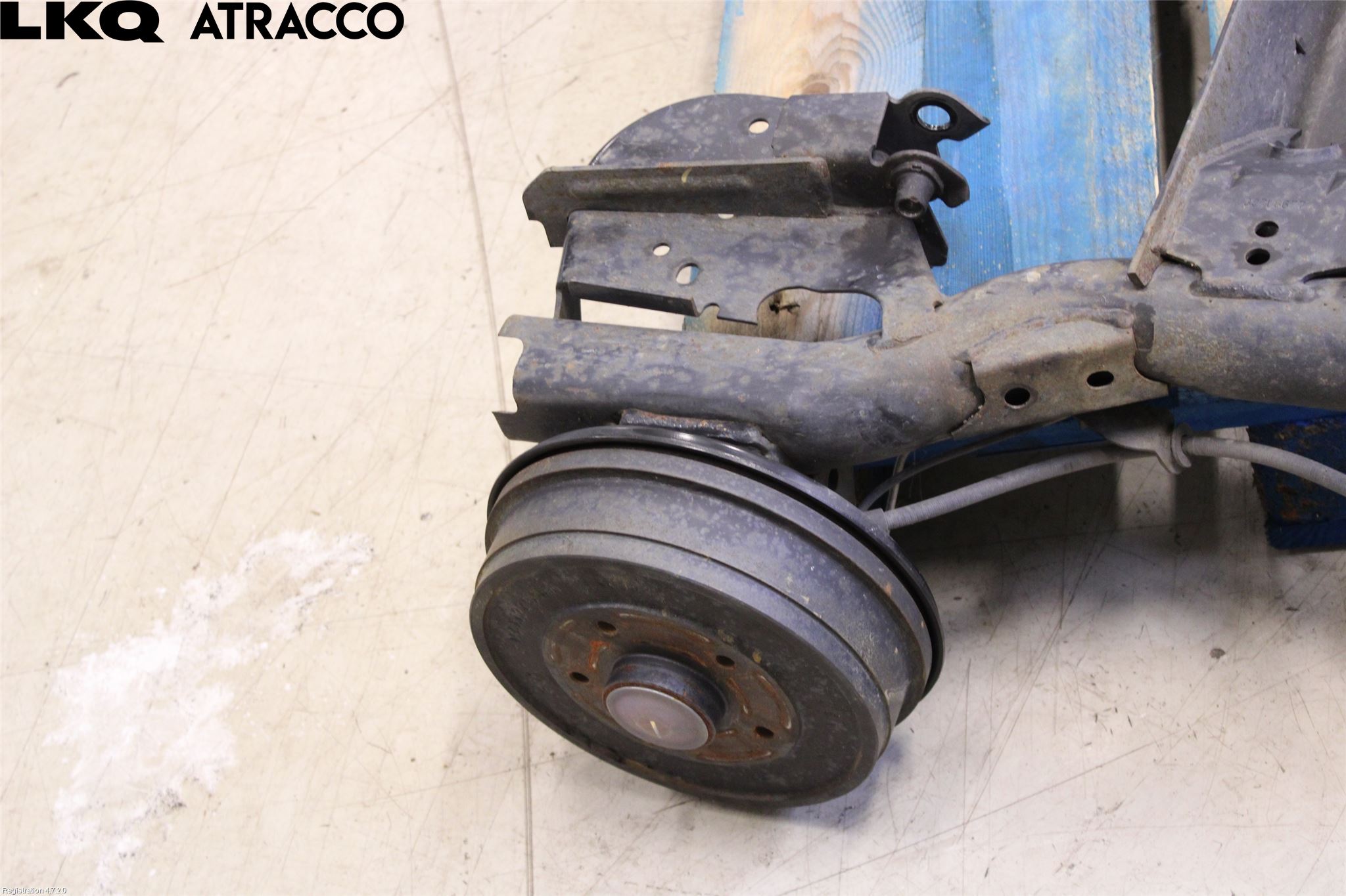 Biltillbehør-rekvisita Bakaksel