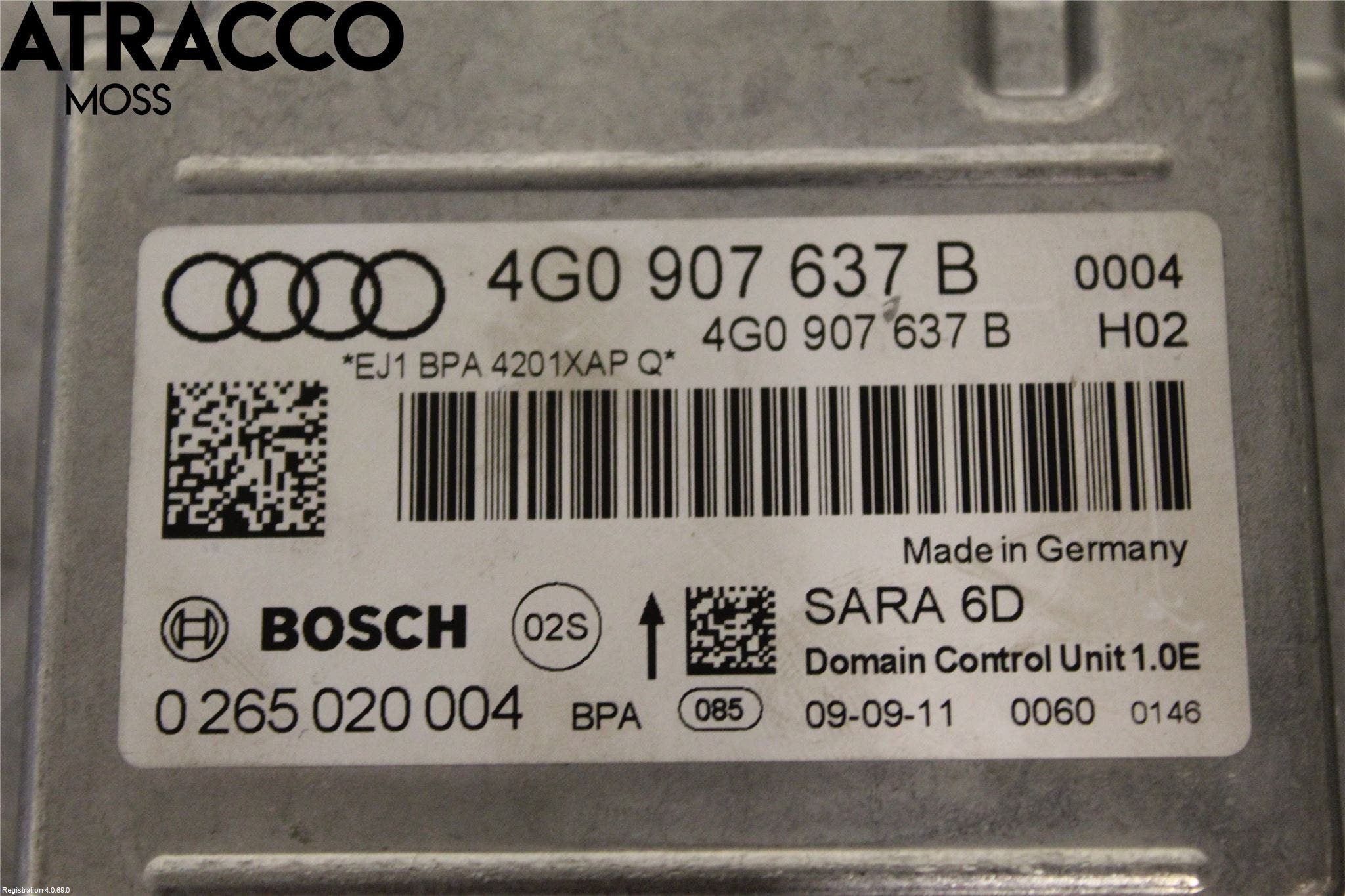 Audi A6/S6 4G 11-18 Styreenhet Øvrig